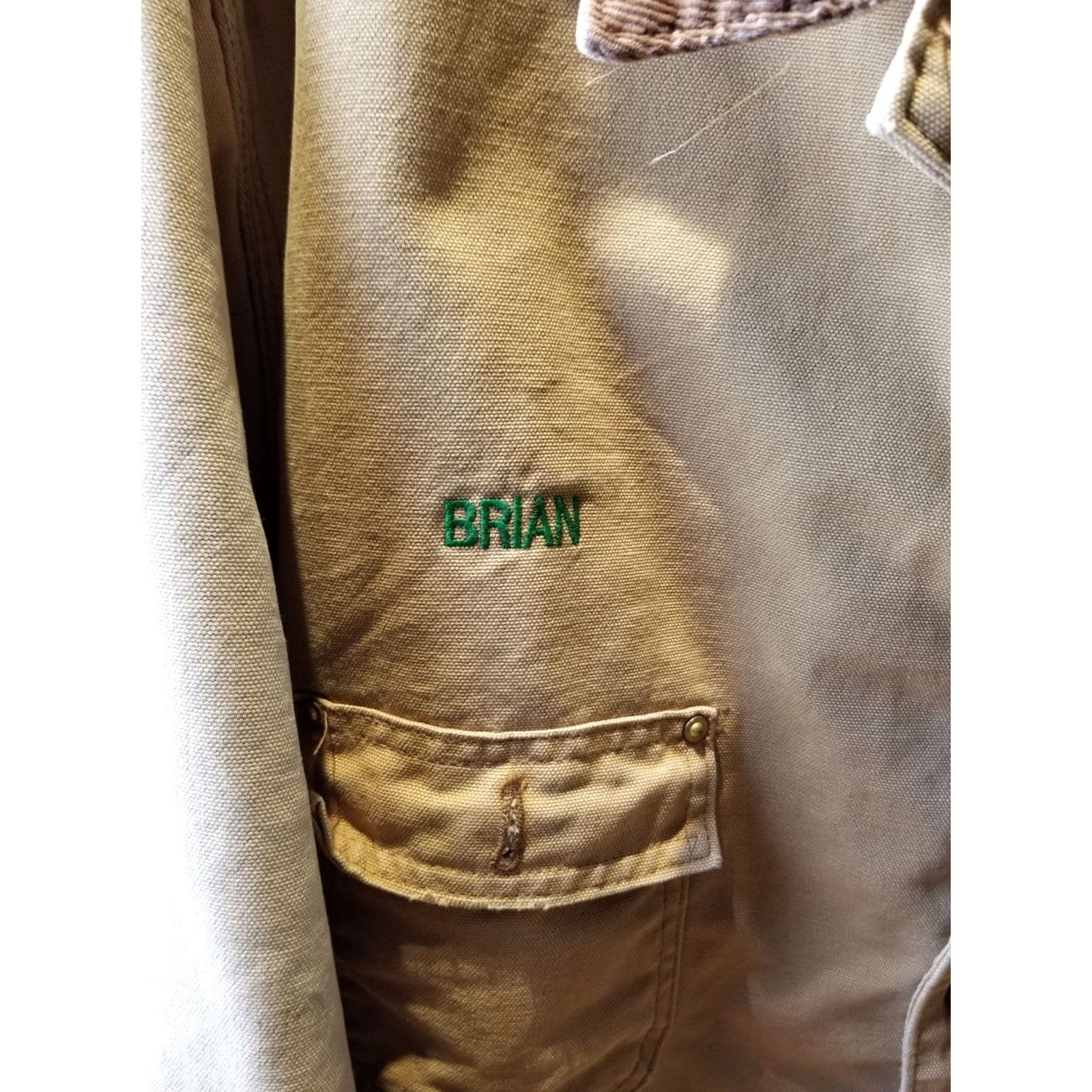 Carhartt VINTAGE Carhartt DUCK CHORE WORK BLANKET LINING DISTRESSED JACKET SZ 48 MAN Size US M / EU 48-50 / 2 - 3 Thumbnail