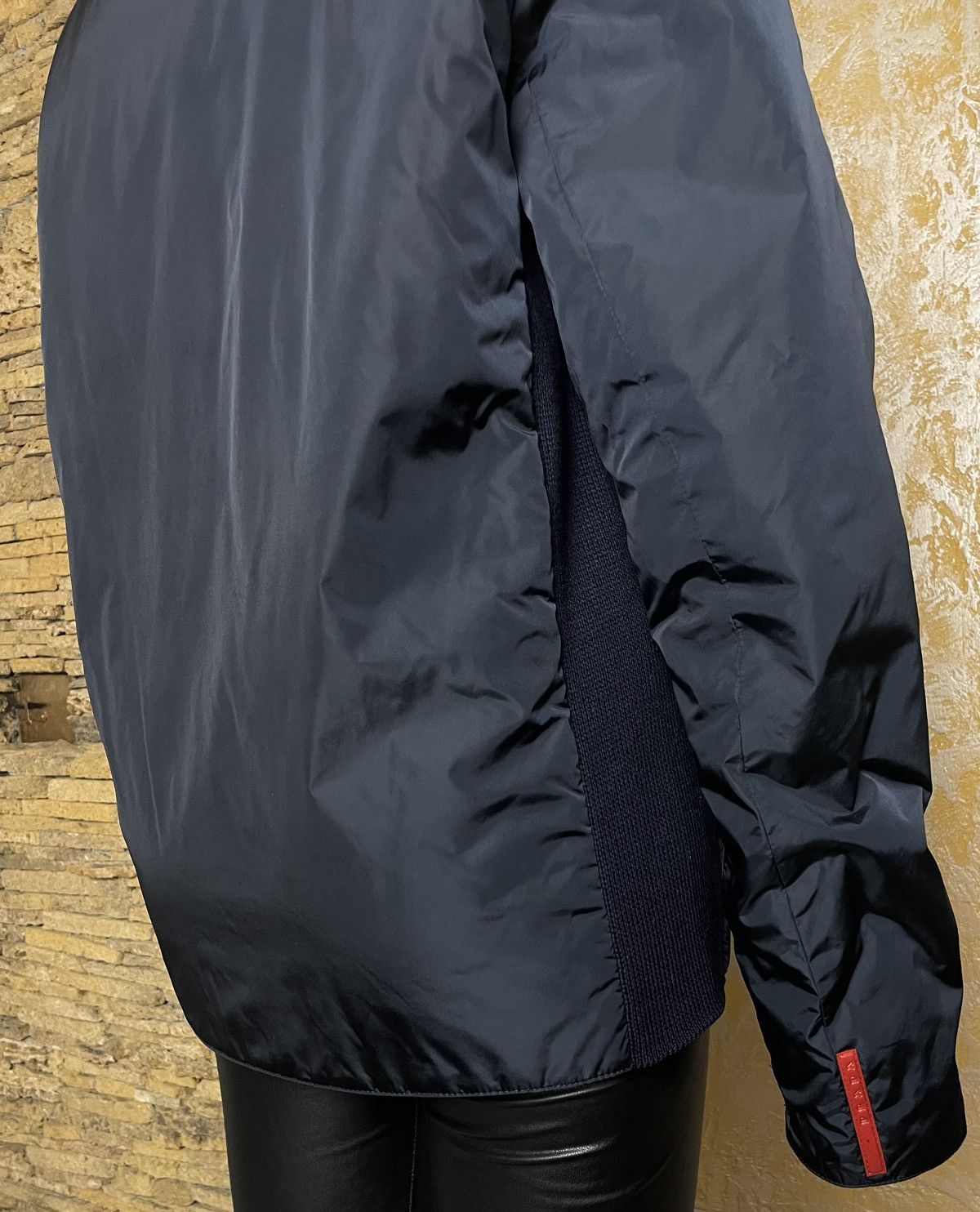 Prada Vintage Prada nylon jacket red tab Size US M / EU 48-50 / 2 - 13 Thumbnail