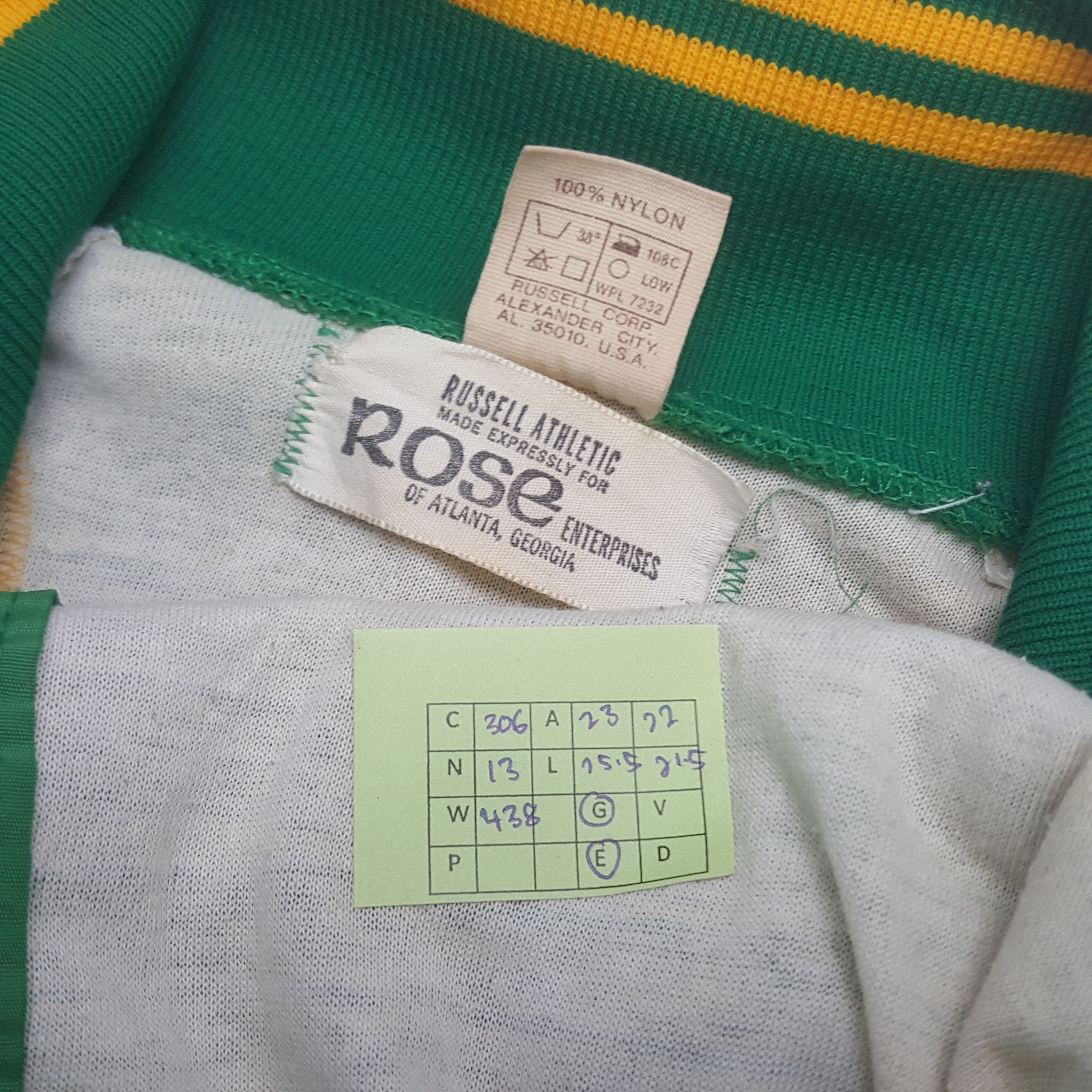 Russell Athletic Vintage Lords Of Lambda Baseball 90's Jacket C306N13 Size US L / EU 52-54 / 3 - 9 Thumbnail