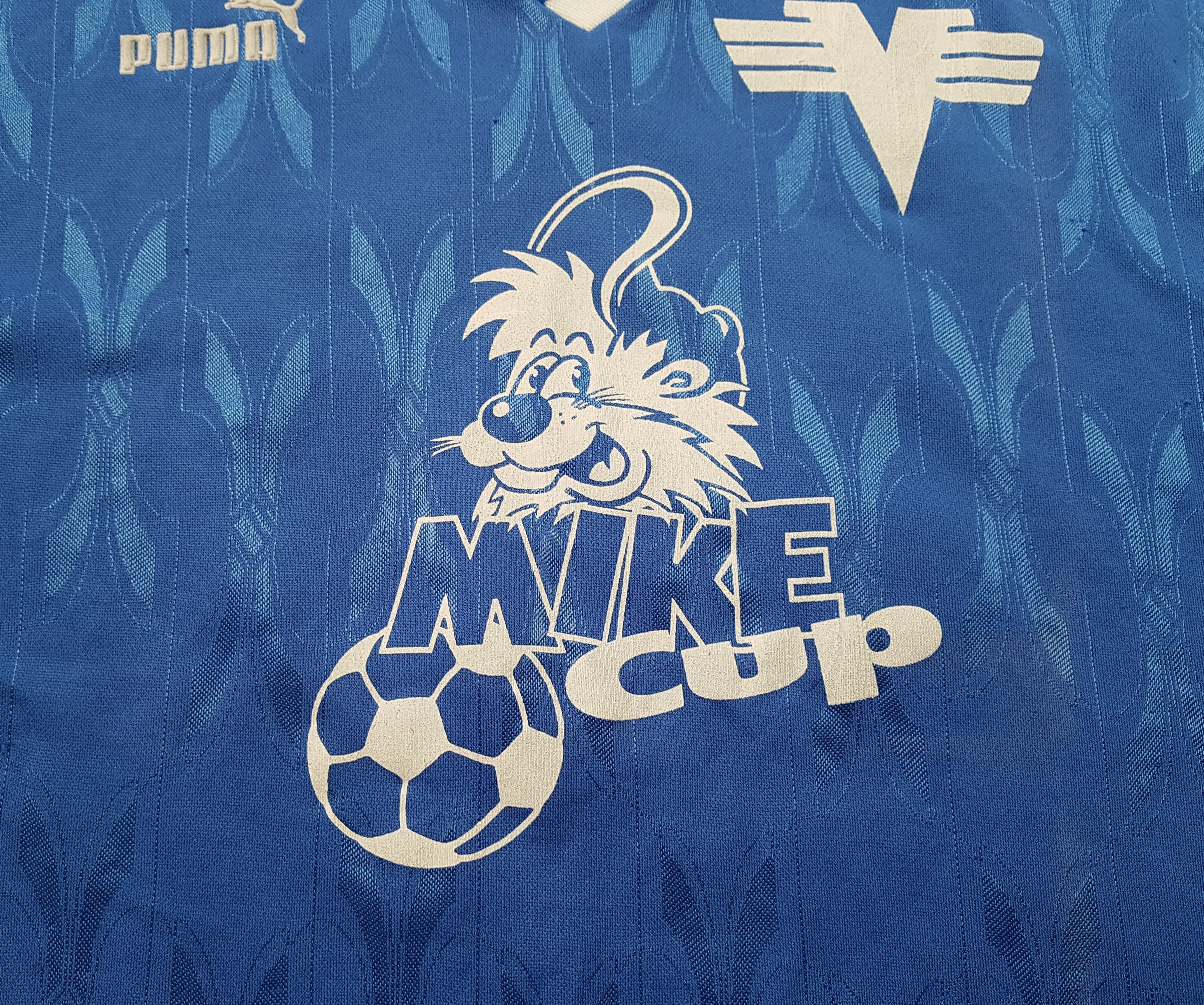 Puma Puma Vintage 90s Mike Cup Soccer Football Jersey sz S Size US S / EU 44-46 / 1 - 7 Thumbnail