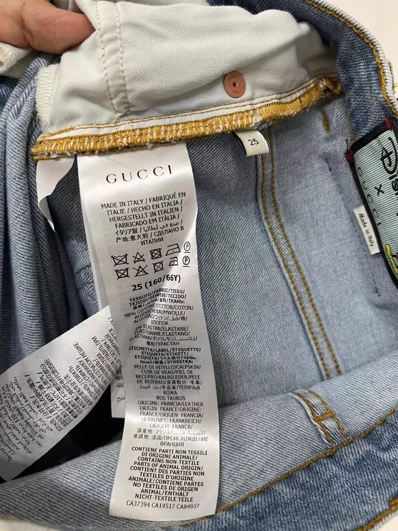 Gucci Gucci Disney co-branded Mickey jeans 2503-Nextarrow Size 25" / US 0 / IT 36 - 6 Thumbnail