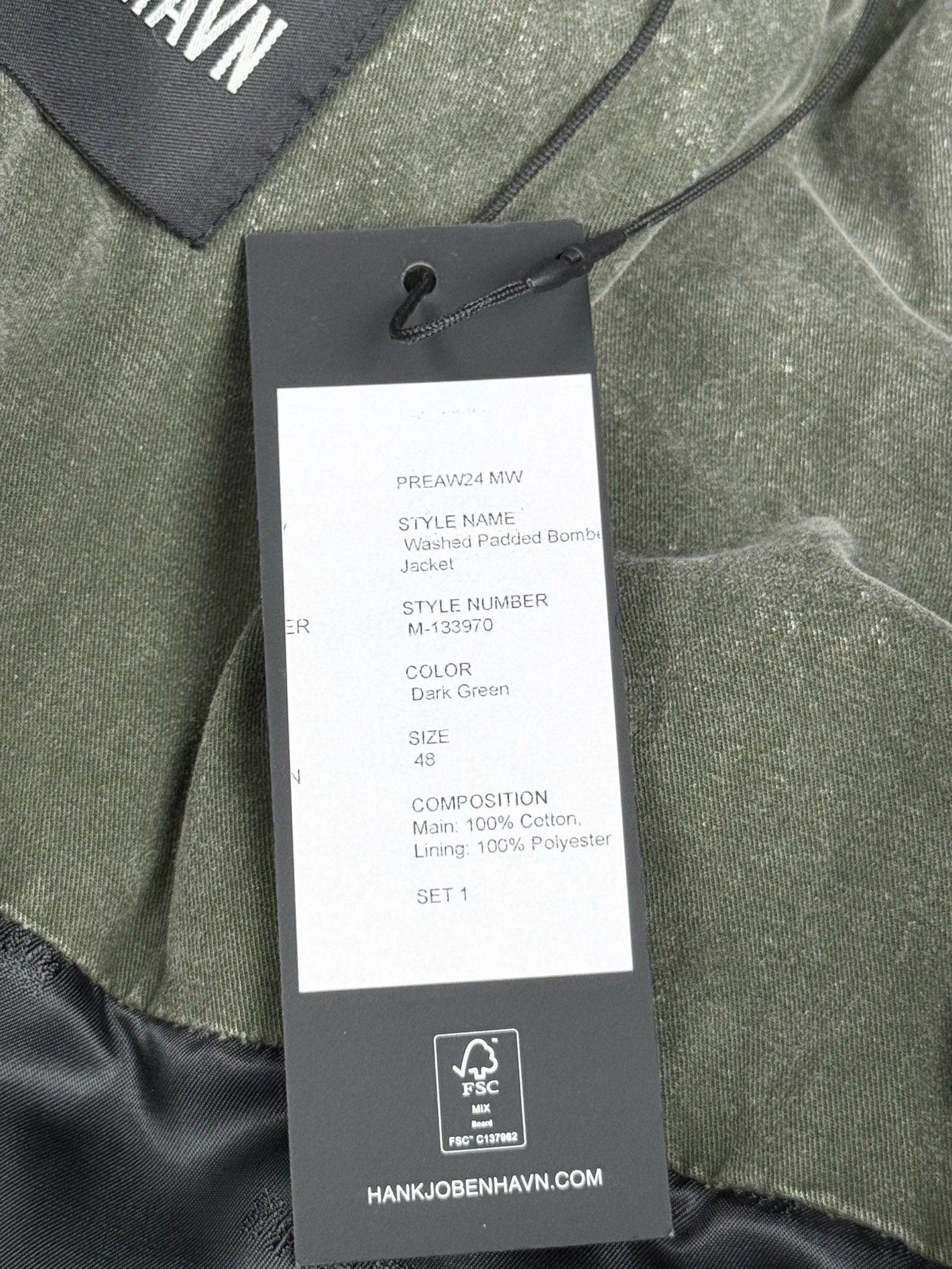 Han Kjobenhavn Bomber jacket 48 Size US M / EU 48-50 / 2 - 10 Thumbnail