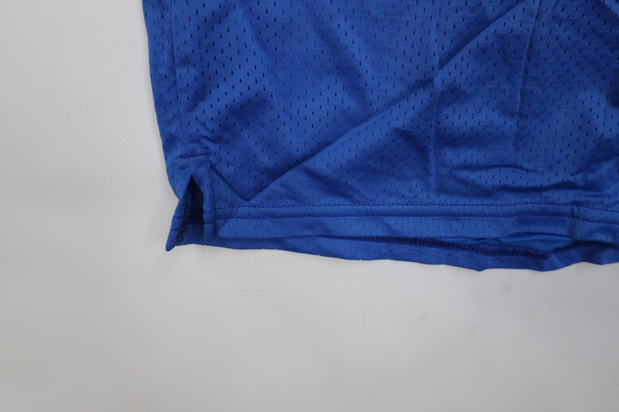 Champion Vintage 90s Champion Above Knee Mesh Shorts Royal Blue Nylon Size US 34 / EU 50 - 6 Thumbnail
