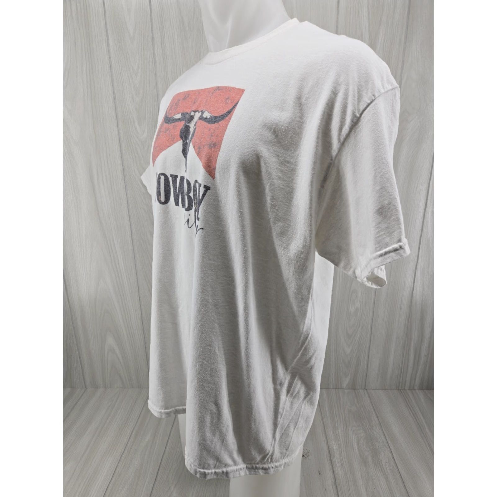 Gildan Gildan SoftStyle T-shirt Mens XL Graphic Print Short Sleeve Cowboy Killer Vintage No Size US XL / EU 56 / 4 - 4 Thumbnail