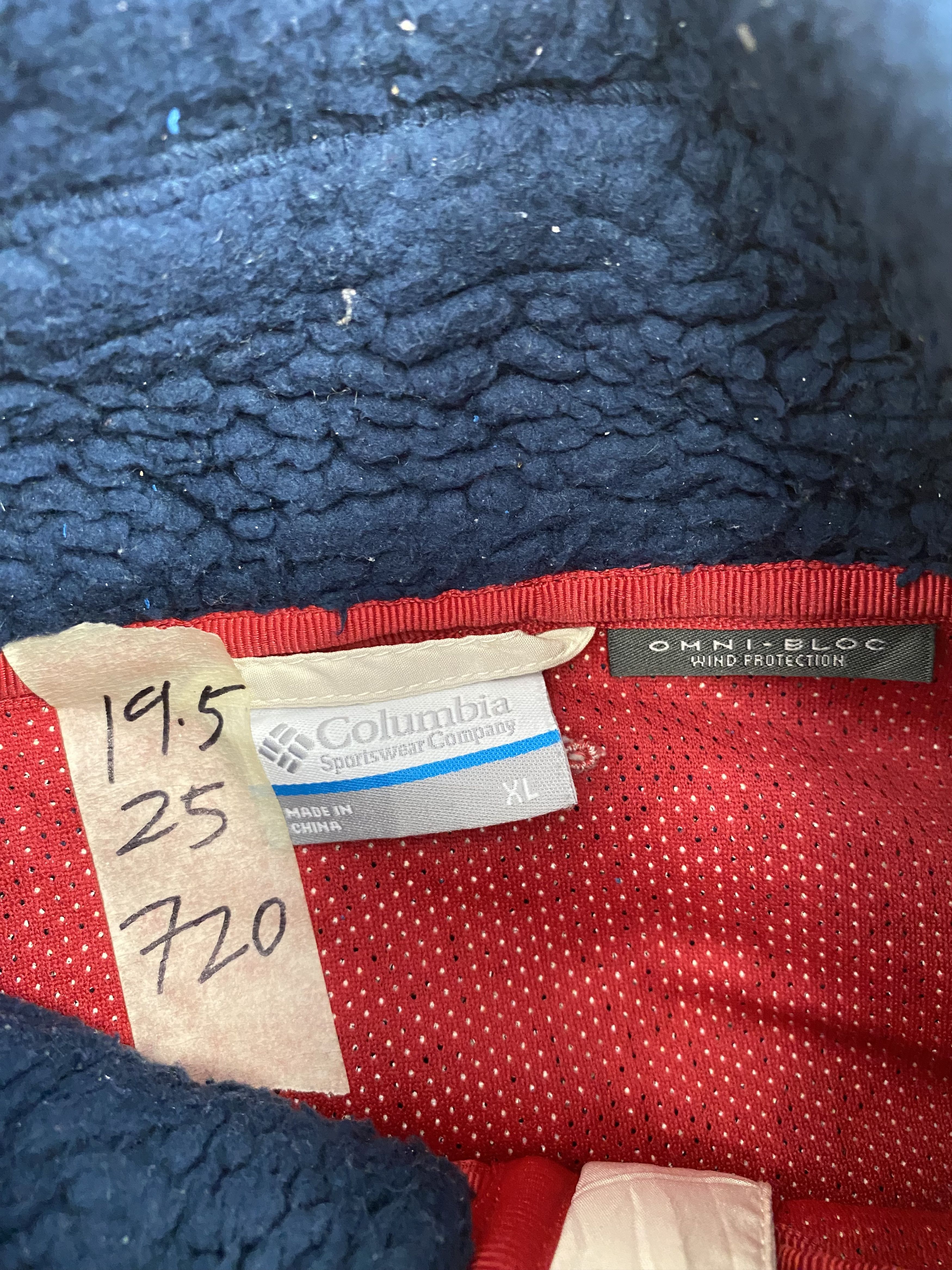 Columbia COLUMBIA VEST ZIPPER SIZE M Size US M / EU 48-50 / 2 - 5 Thumbnail