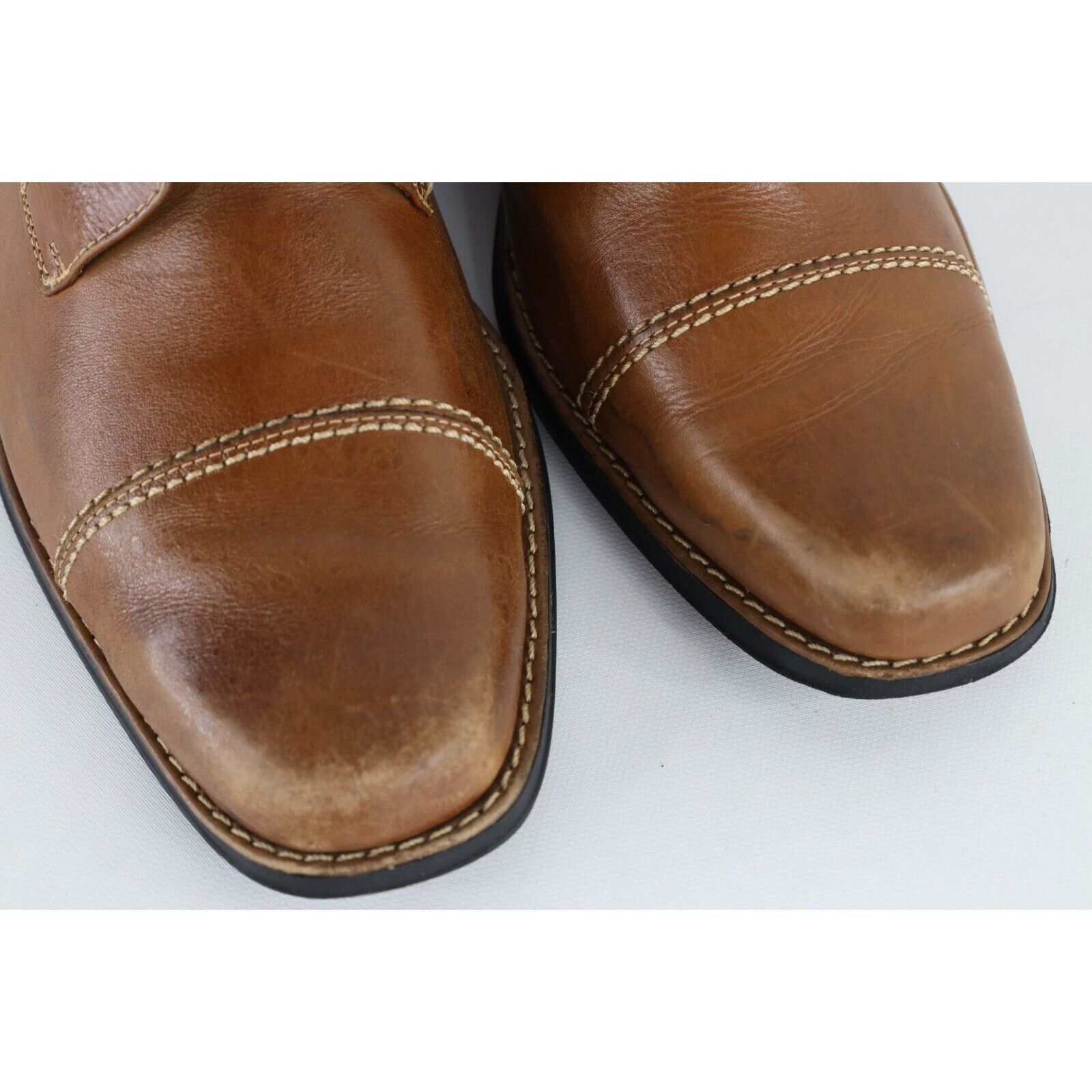 Sandro Moscoloni Sandro Moscolini Brazil Leather Toe Cap Oxford Dress Shoes Size US 11.5 / EU 44-45 - 3 Thumbnail