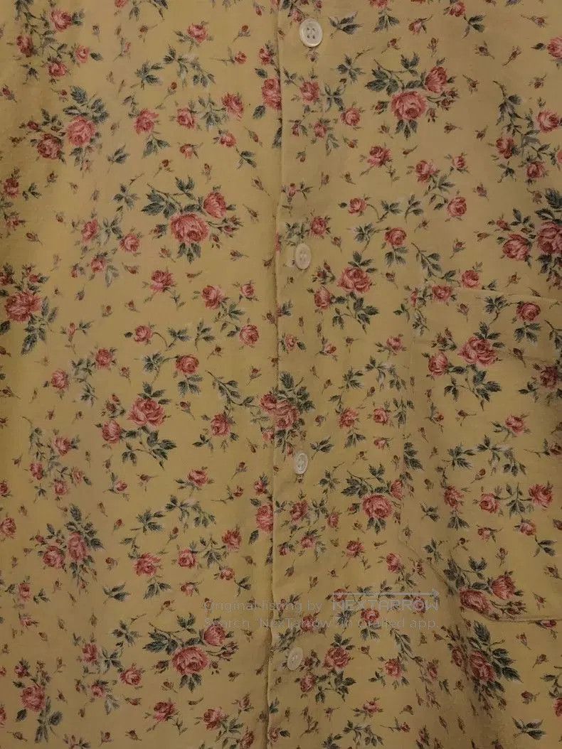 Comme des Garcons Comme des Garcons 98FW Floral Shirt. Size US S / EU 44-46 / 1 - 4 Thumbnail