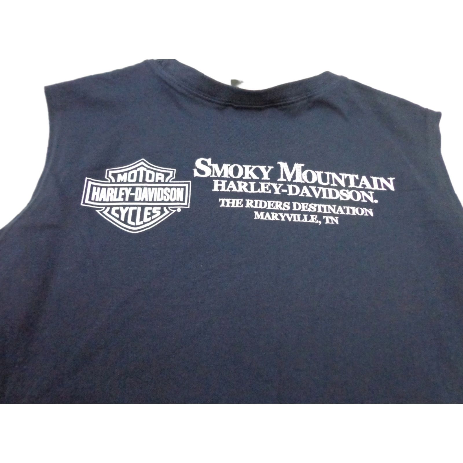 Harley Davidson Harley Davidson Tank Top Smoky Mountains Blue Sleeveless Shirt Small Mens Size US S / EU 44-46 / 1 - 1 Thumbnail