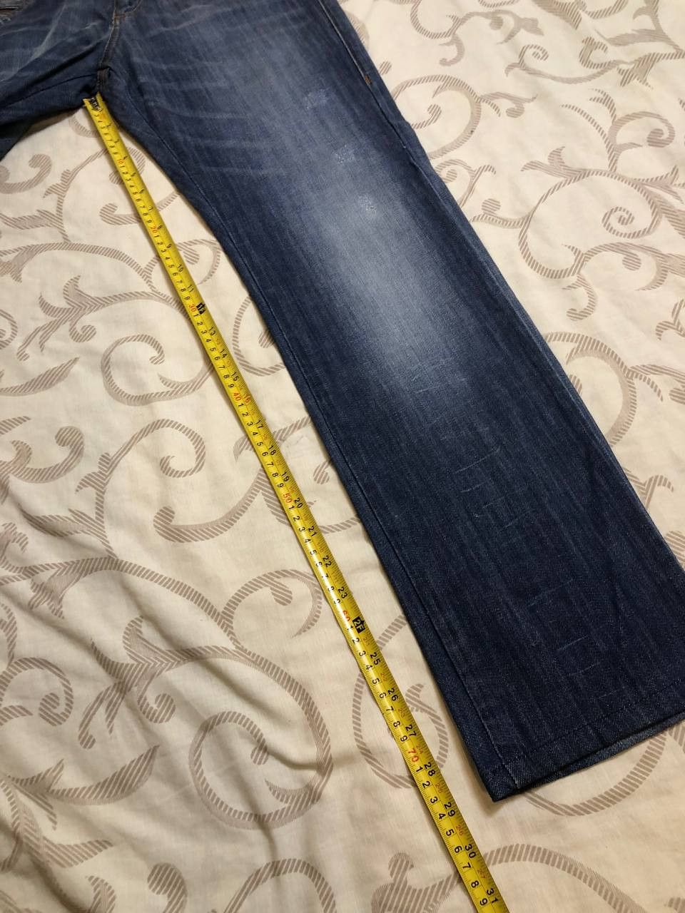 Miss Sixty Miss Sixty Diablo Slim Straight Leg Jeans Womens Destroyed Size 25" / US 0 / IT 36 - 13 Thumbnail
