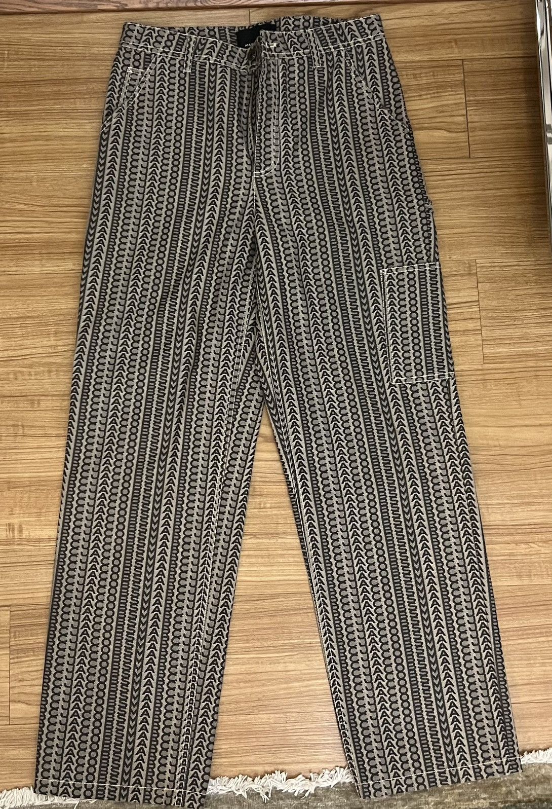 Marc Jacobs Marc jacobs all over print carpenter pants Size 28" / US 6 / IT 42 - 1 Thumbnail