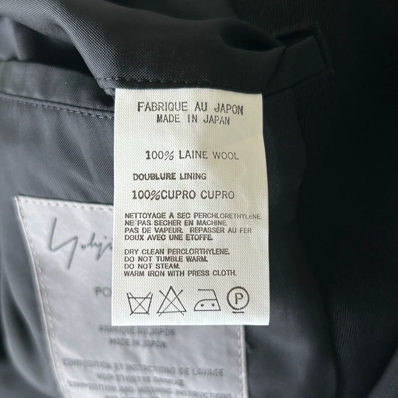Yohji Yamamoto Yohji Yamamoto 02aw leather buckle zipper suit-2505 Size US M / EU 48-50 / 2 - 7 Thumbnail