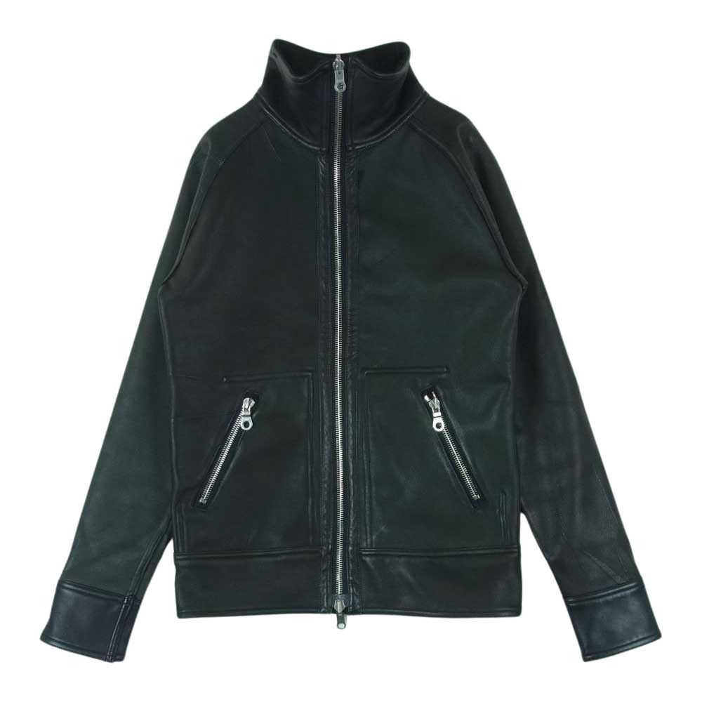 image of Backbone Deerskin Leather Reversible High-Neck Jacket, Men's (Size Medium)