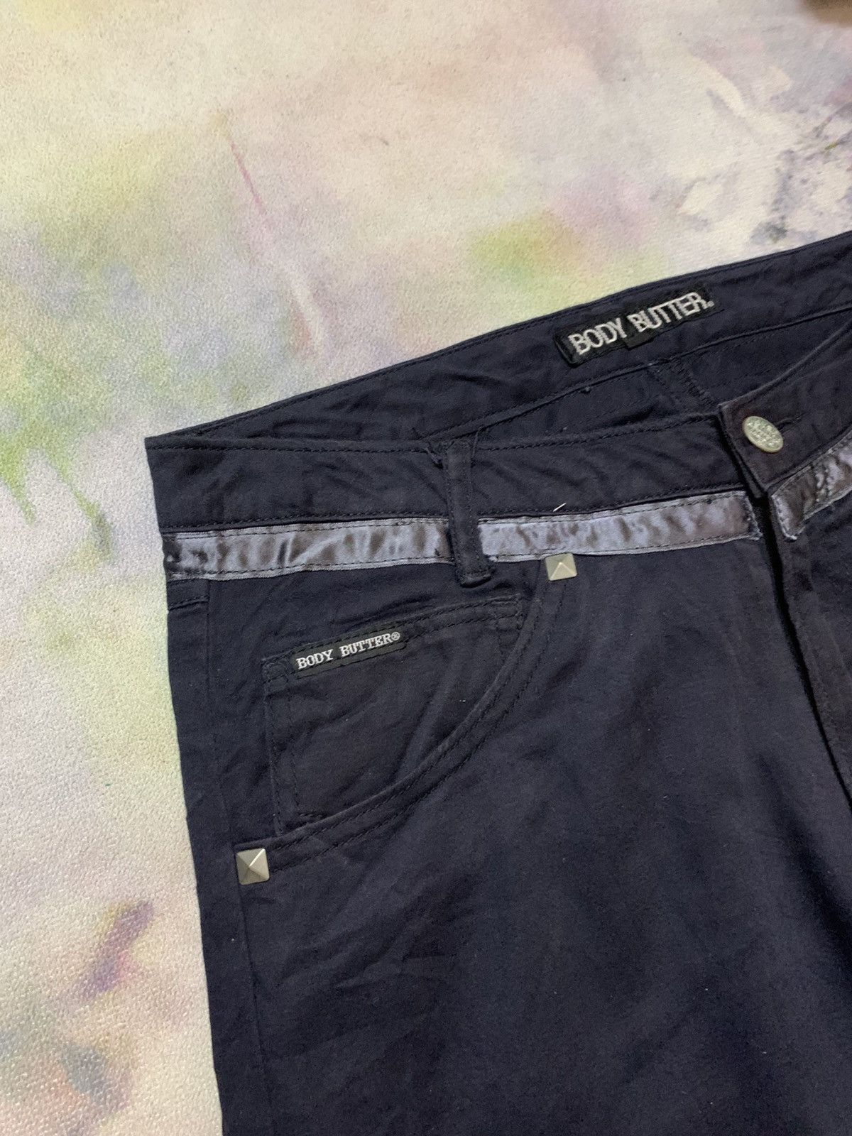 Beauty Beast Japanese Brand BODY BUTTER Raver Flare Cyberpunk Pants Fotus Size US 30 / EU 46 - 4 Thumbnail