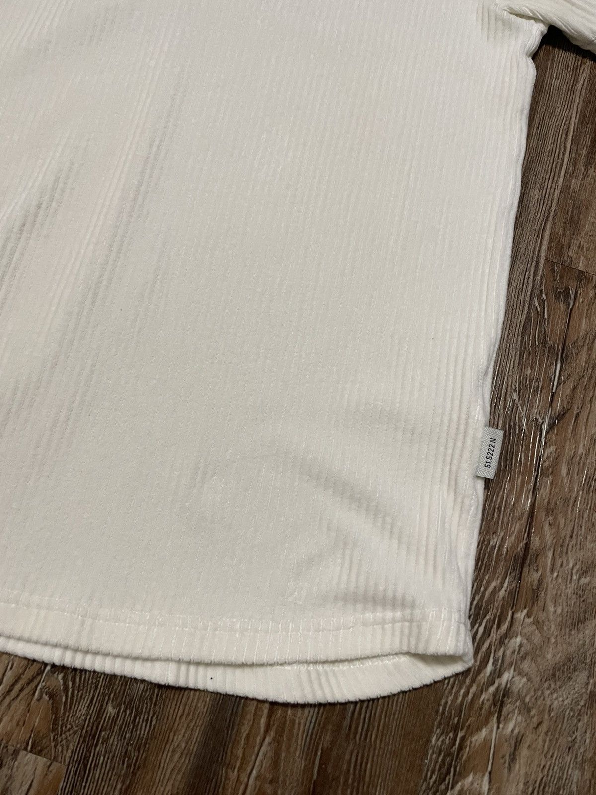 Oliver Spencer Oliver Spencer Wide Wale Corduroy Cream Pullover Polo Shirt Size US S / EU 44-46 / 1 - 4 Thumbnail