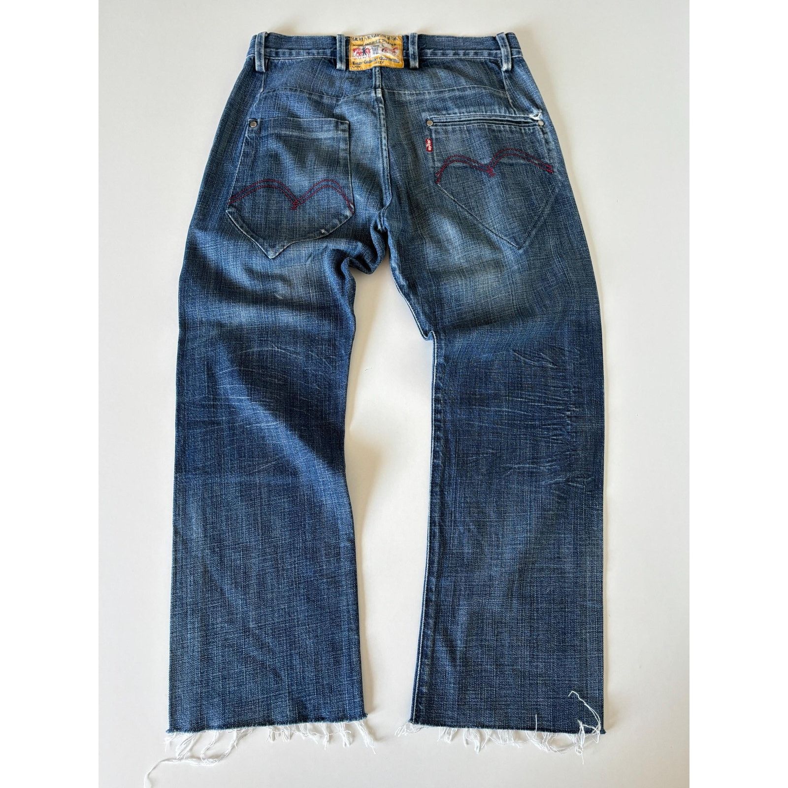 Levi's Vintage Levi's Red Tab Jeans W32 2000s Denim Horse Print Size US 32 / EU 48 - 2 Thumbnail