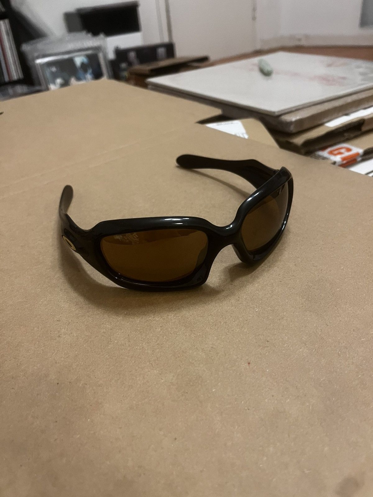 Oakley Monster Doggle BLK 中古 Oakley Monster Dog Vintage Polished Black/Polarized Black Iridium