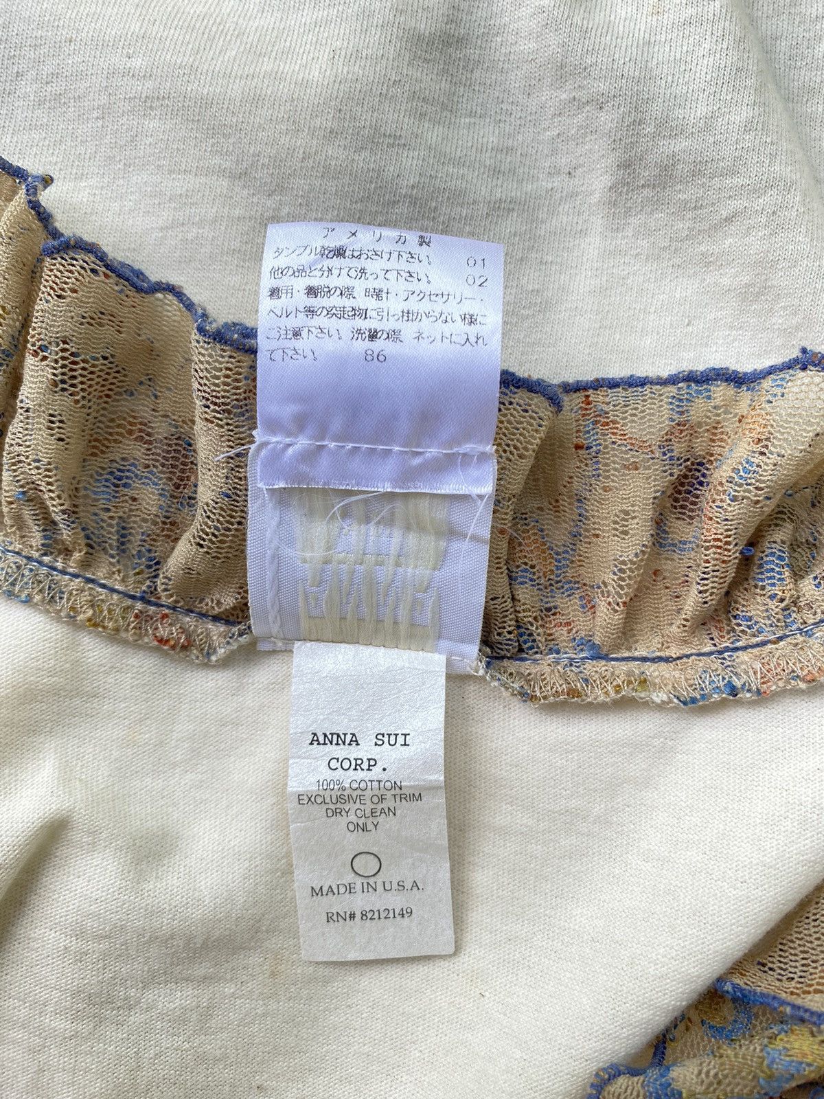 Anna Sui Anna Sui Y2K blouse Size XS / US 0-2 / IT 36-38 - 8 Thumbnail