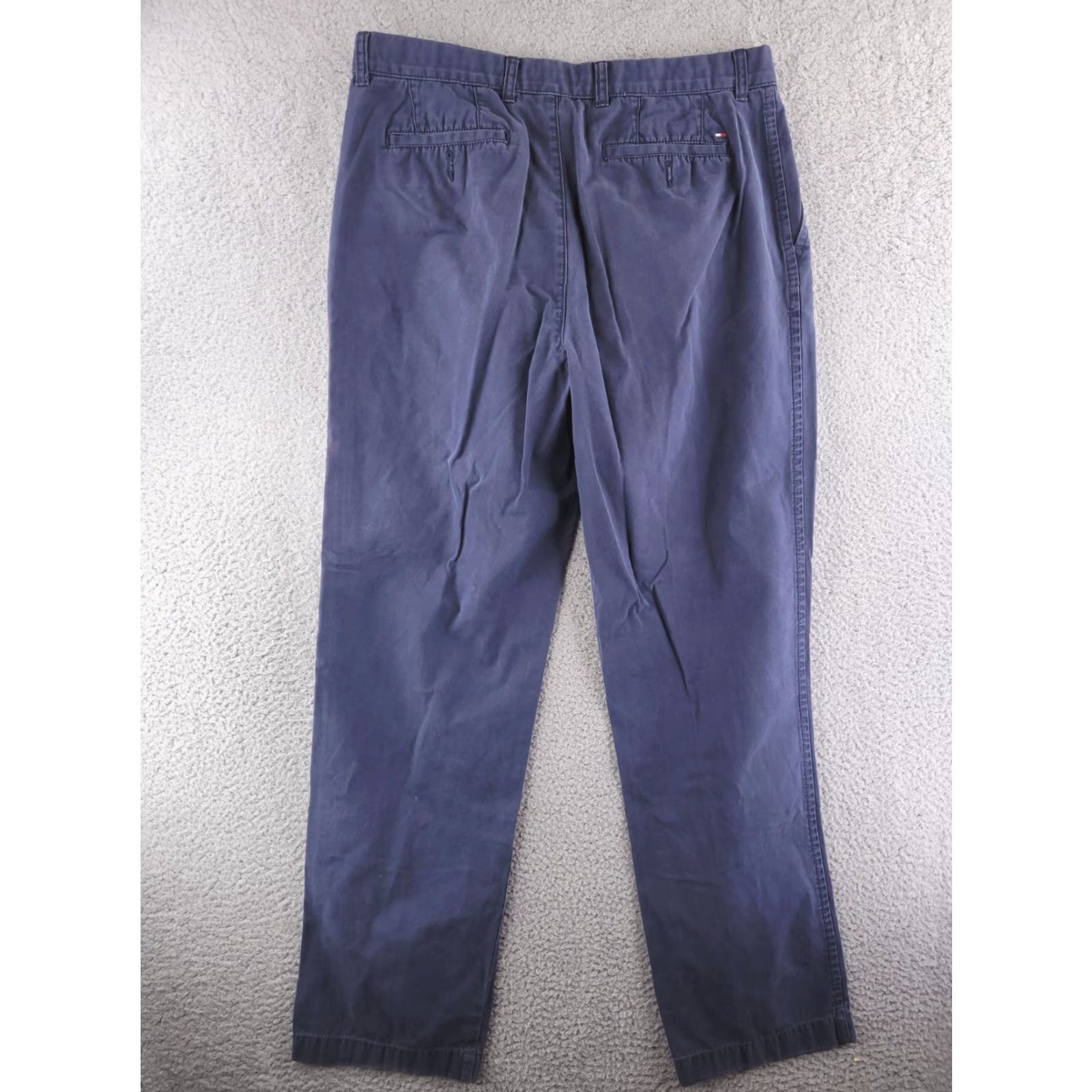 Tommy Hilfiger Tommy Hilfiger Pants Mens 34x32 Blue Straight Chino Workwear Distressed Vintage: No Size US 34 / EU 50 - 5 Thumbnail