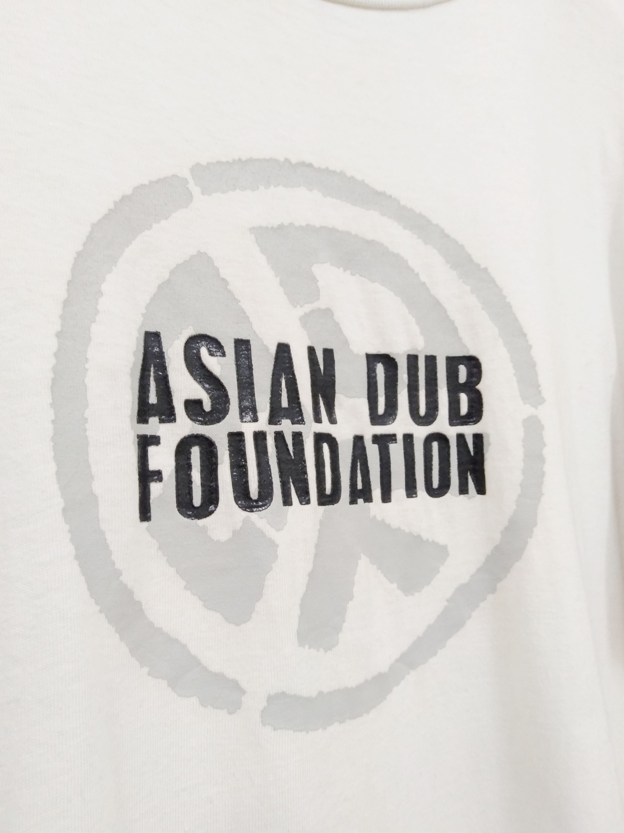 Band Tees × Vintage Vtg Asian Dub Foundation english electro band promo t shirt Size US L / EU 52-54 / 3 - 6 Thumbnail