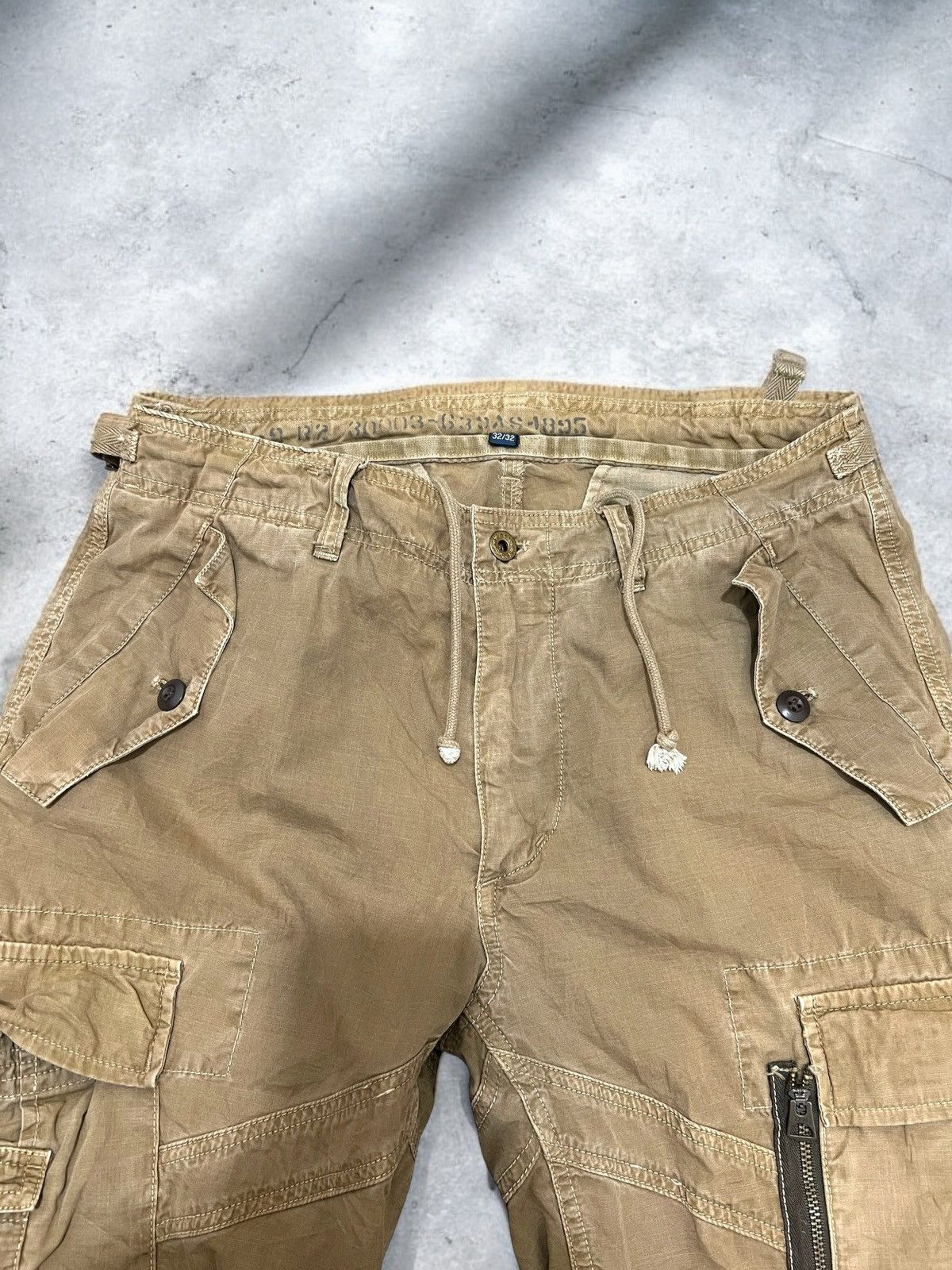 Polo Ralph Lauren × Vintage Vintage Polo Ralph Lauren Cargo Surplus fit Pants Size US 32 / EU 48 - 5 Thumbnail