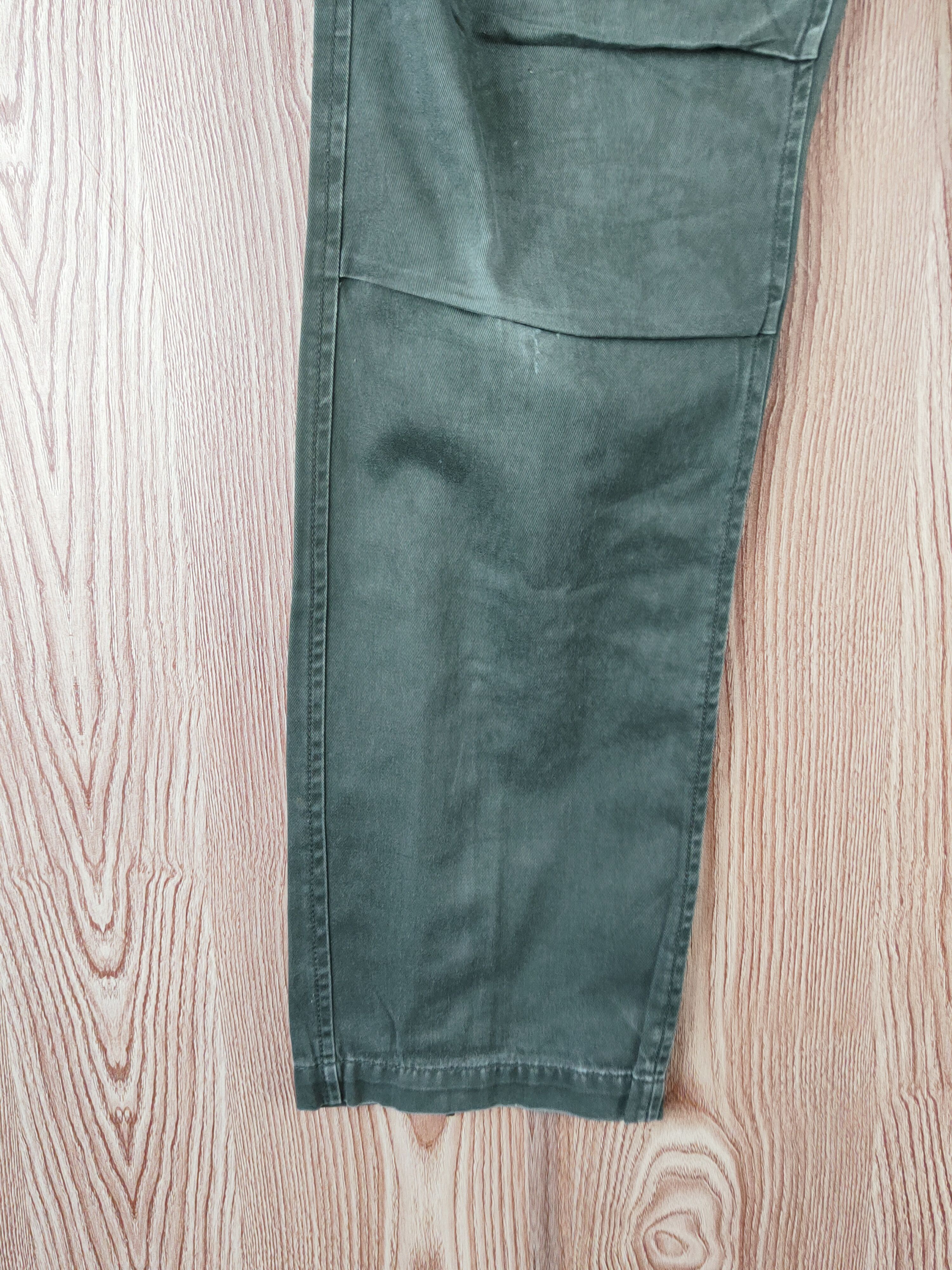 Japanese Brand Audienee Green Multipocket Tactical Cargo Pants #W908 Size US 31 - 4 Thumbnail