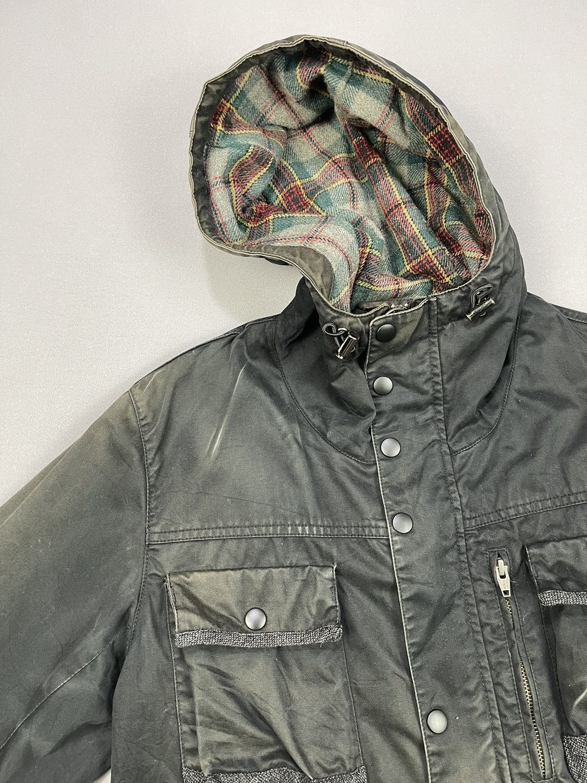 ADAM ET ROPE Faded Adam Et Rope M65 Multi Pocket Parka Jacket Size US L / EU 52-54 / 3 - 6 Thumbnail