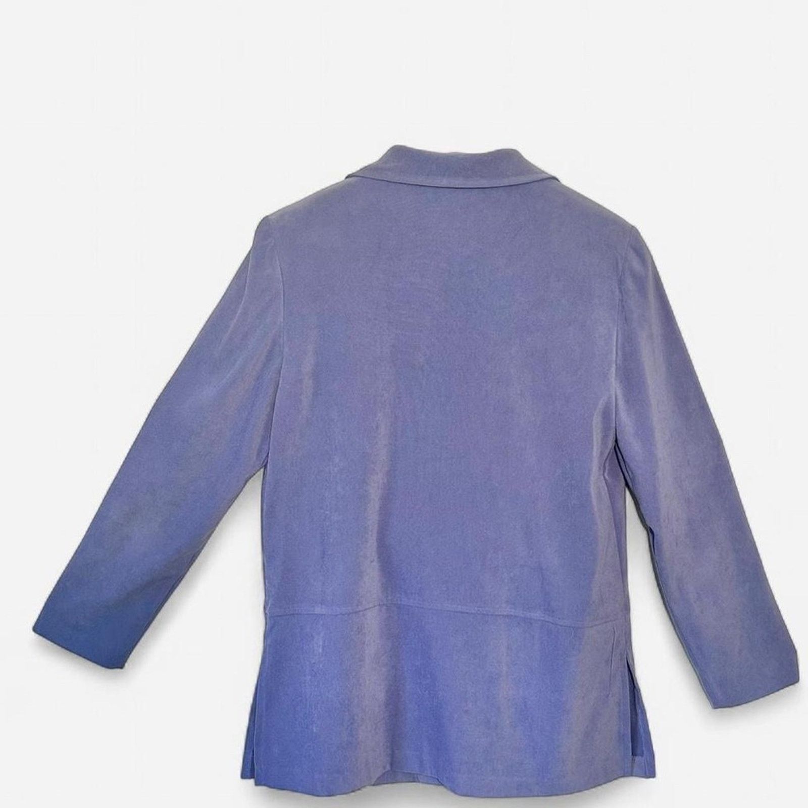 Other lightweight oversized blazer women small blue purple Size S / US 4 / IT 40 - 3 Thumbnail
