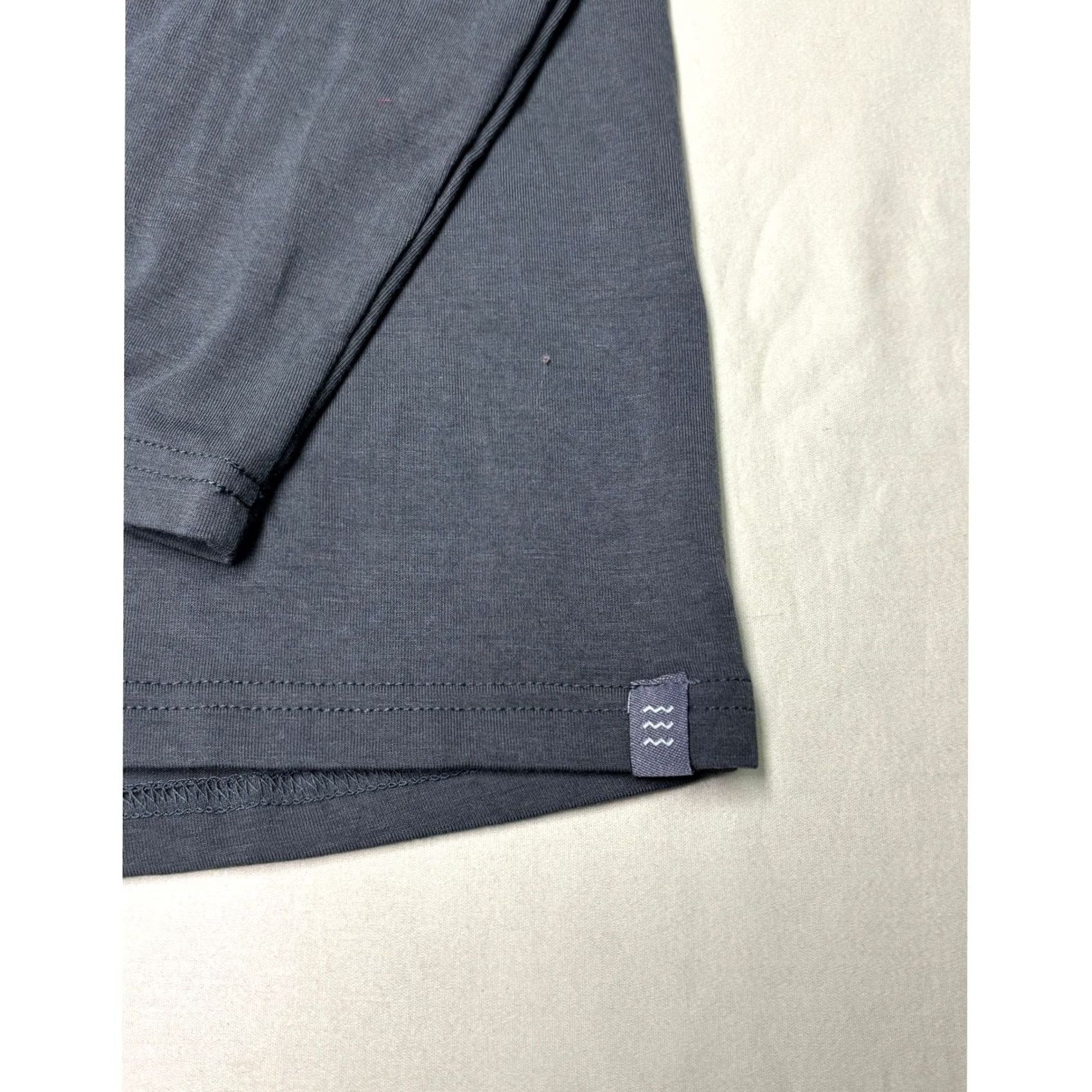 Vintage Free Fly Mens Pullover Quarter Zip Mock Neck Charcoal Gray L Size US L / EU 52-54 / 3 - 2 Thumbnail
