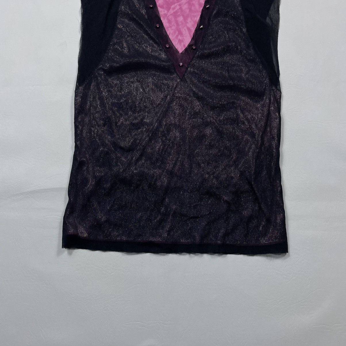 Vivienne Tam VIVIENNE TAM SPRING 2000 DOUBLE LAYERED MESH Size XS / US 0-2 / IT 36-38 - 7 Thumbnail