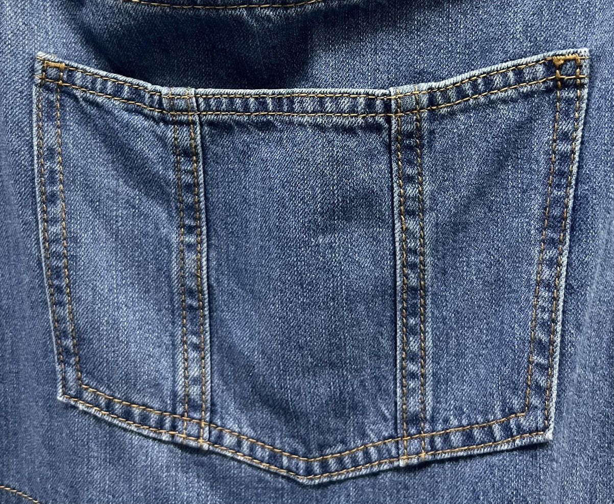 GU × Vintage GU Women's Denim Overalls - Size 3XL Size US 38 / EU 54 - 6 Thumbnail
