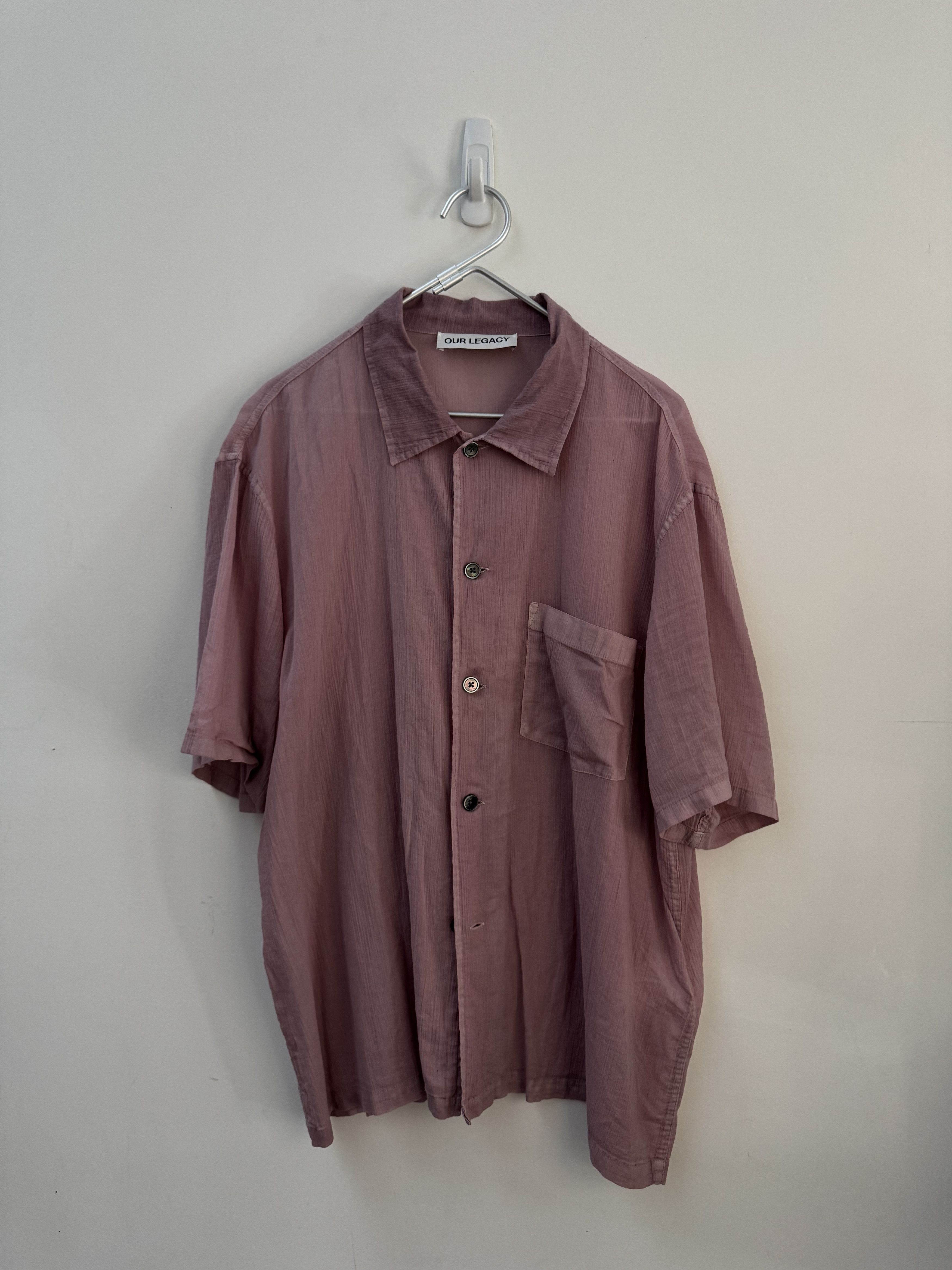 Our Legacy Our Legacy Box Shirt Short Sleeve Size US M / EU 48-50 / 2 - 2 Thumbnail