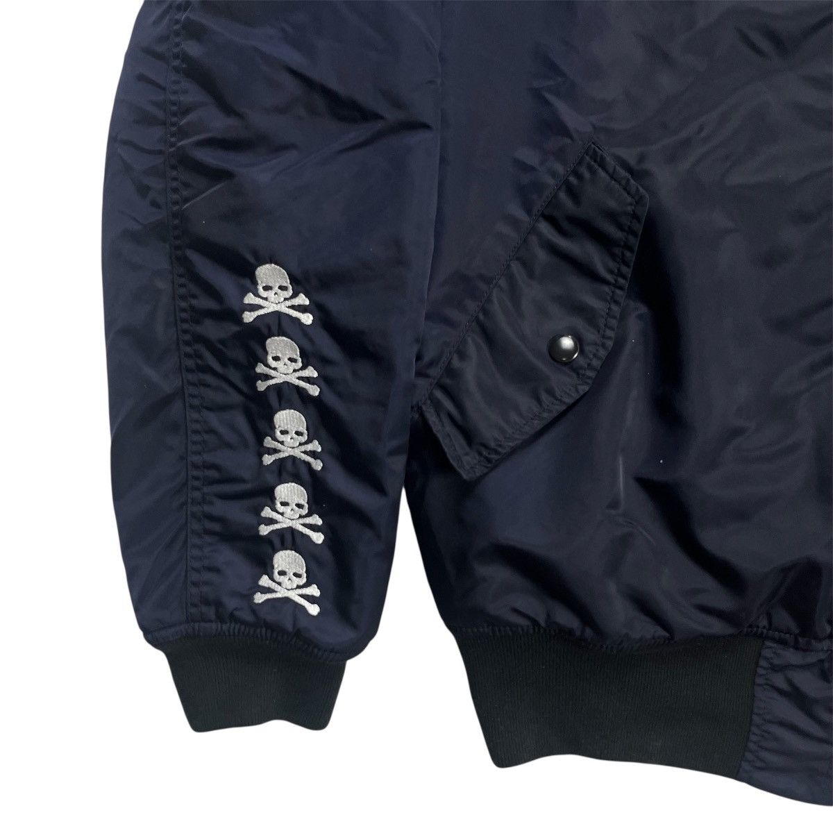 Alpha Industries × Mastermind Japan FW 2013 Mastermind x UE ‘Skull and Bones’ Bomber Size US XL / EU 56 / 4 - 6 Thumbnail