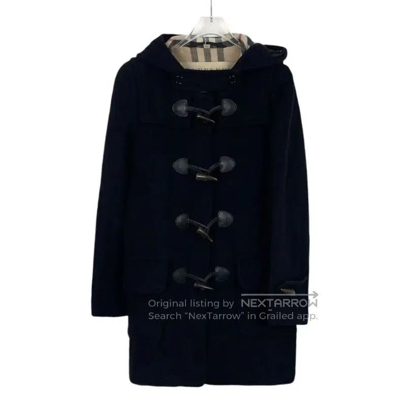 Burberry Burberry Women's Black Wool Duffle Coat. Size XS / US 0-2 / IT 36-38 - 1 Thumbnail