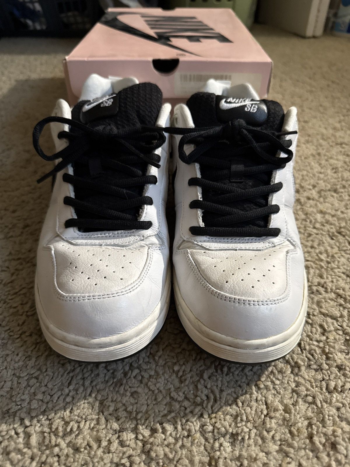 Nike SB Nike SB Paul Rodriguez Zoom Air Low (P Rod 1) White SZ11.5 Size US 11.5 / EU 44-45 - 6 Thumbnail