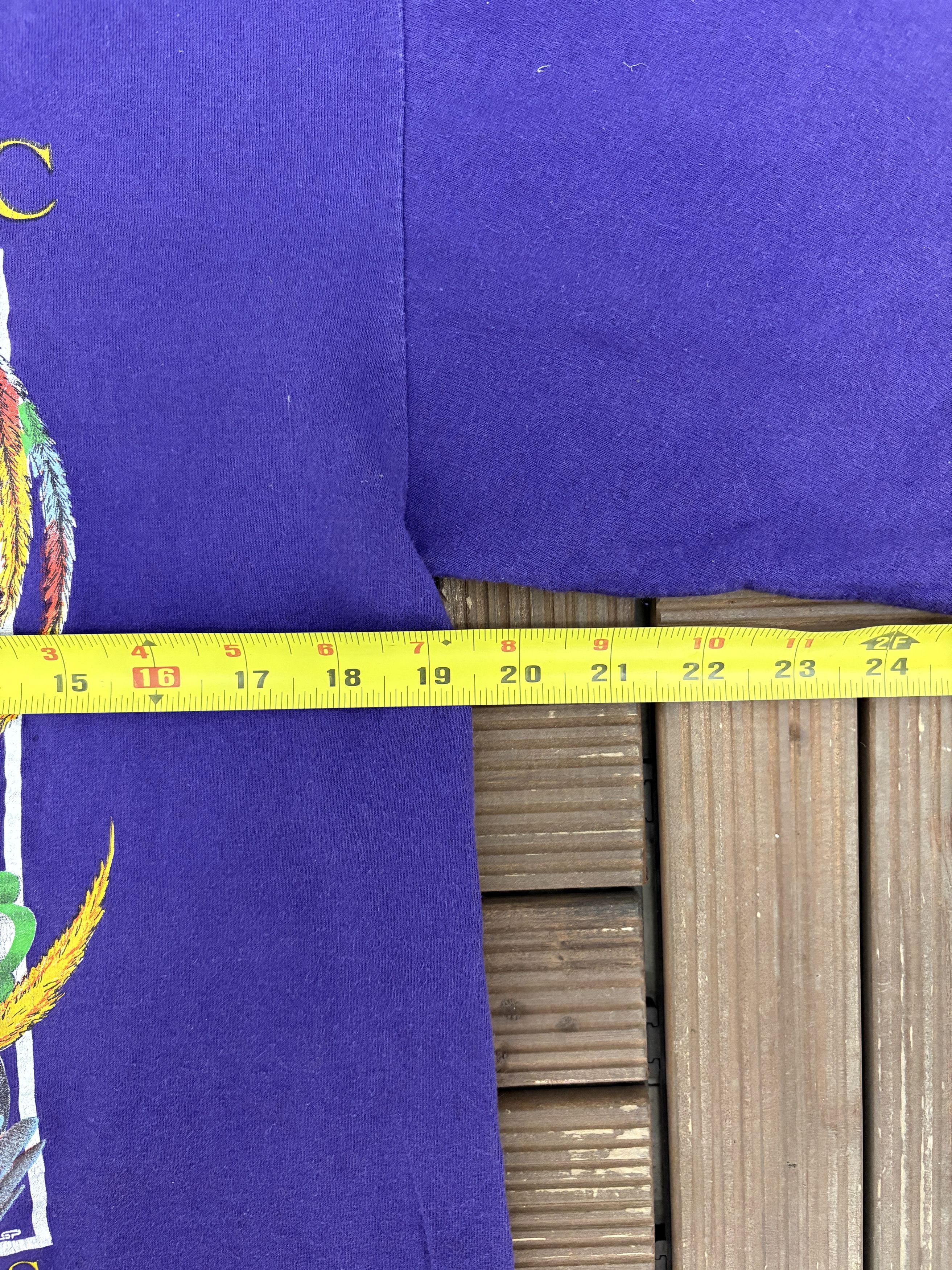 Vintage New Orleans Mystic Vintage Purple Layered T-Shirt Tee Size US L / EU 52-54 / 3 - 7 Thumbnail