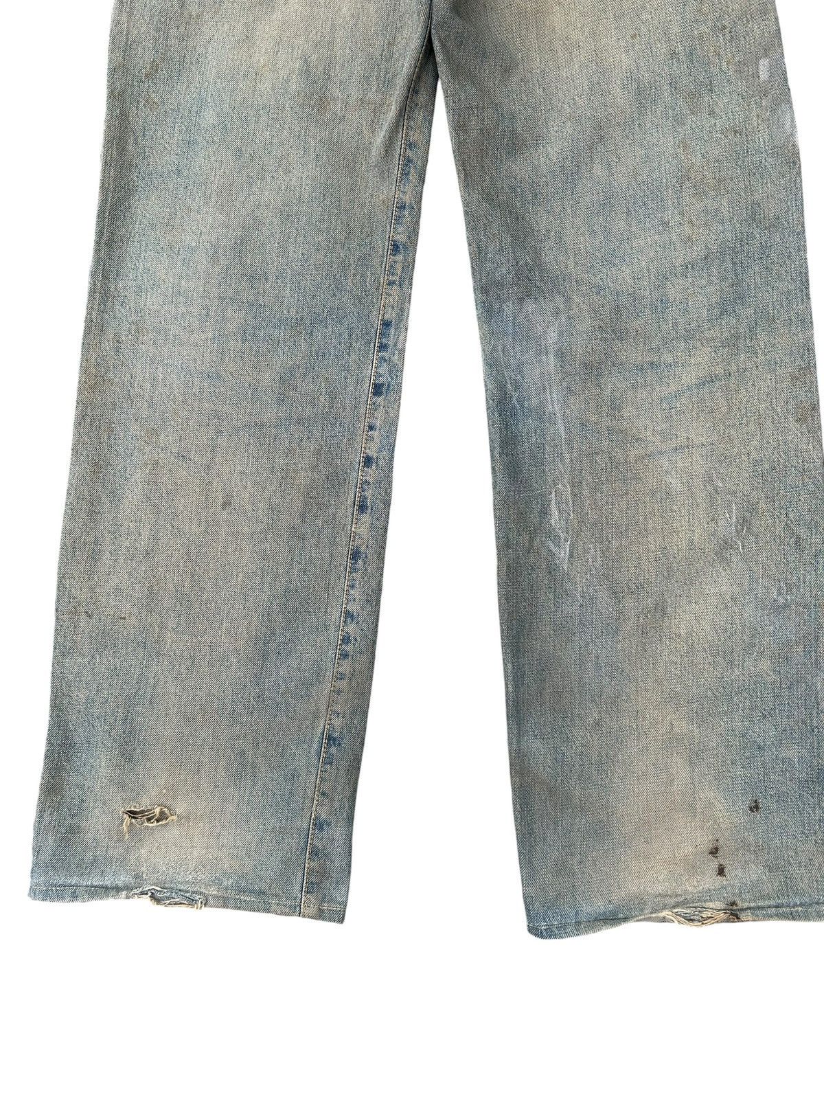 Kapital Thrashed Vintage Edwin 505X Selvedge Rusty Denim Jeans Size US 33 - 18 Thumbnail