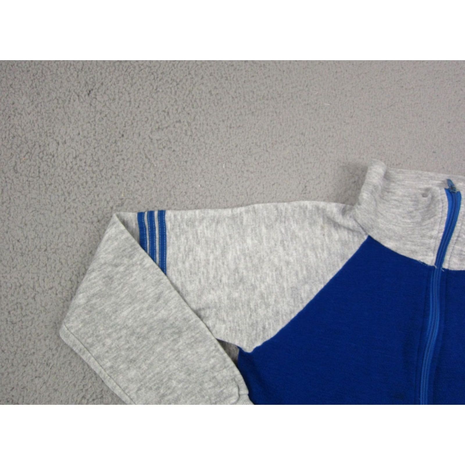 Vintage VINTAGE True Track Jacket Womens Large Blue Gray Zip Made in USA 50s 60s Size L / US 10 / IT 46 - 4 Thumbnail