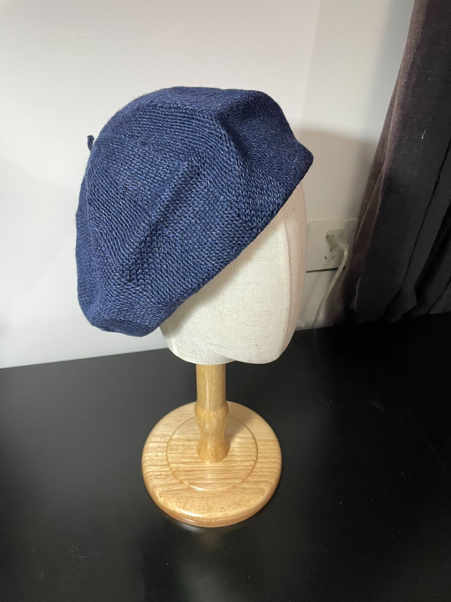 Blue Blue Japan Blue Blue Japan Indigo Vintage Beret Size ONE SIZE - 1 Thumbnail