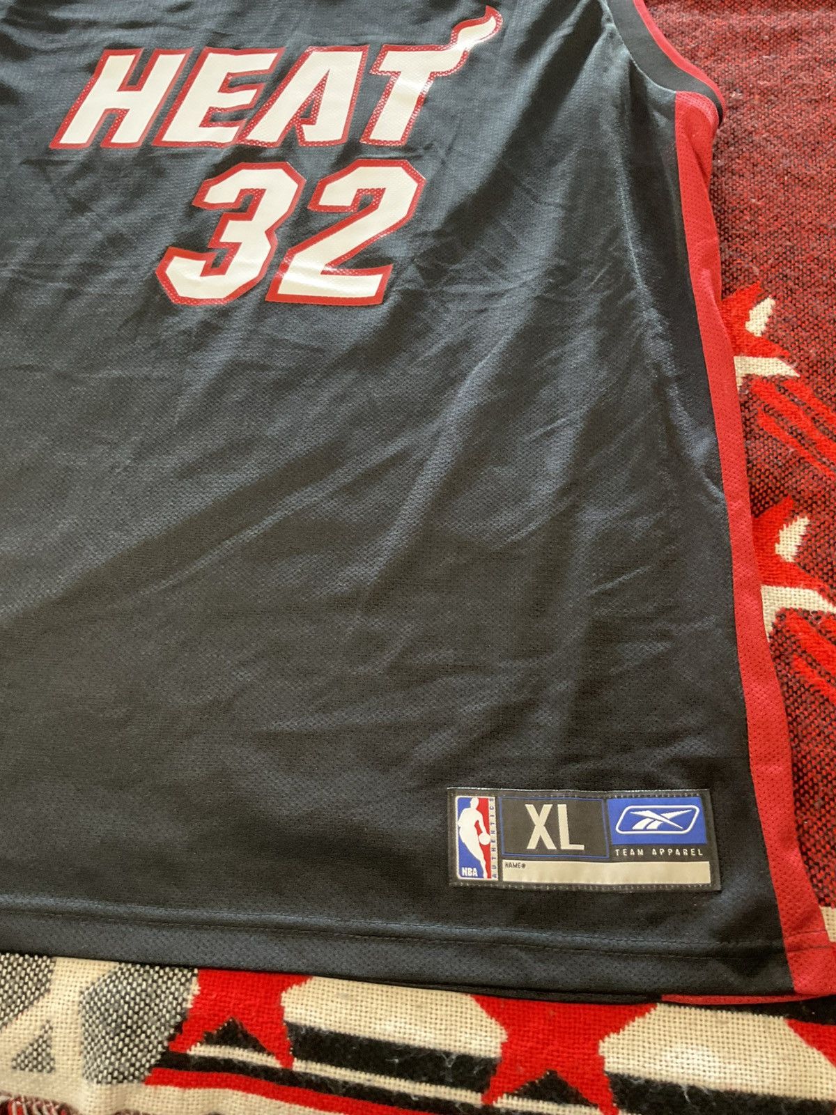Reebok Vintage NBA, Miami Heat Shaquille O’Neal jersey XL Size US XL / EU 56 / 4 - 2 Thumbnail