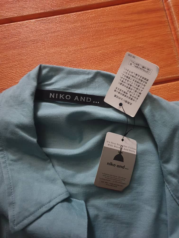 Nicole Club Niko and ... Japanese brand short sleeve shirt Size M / US 6-8 / IT 42-44 - 2 Thumbnail