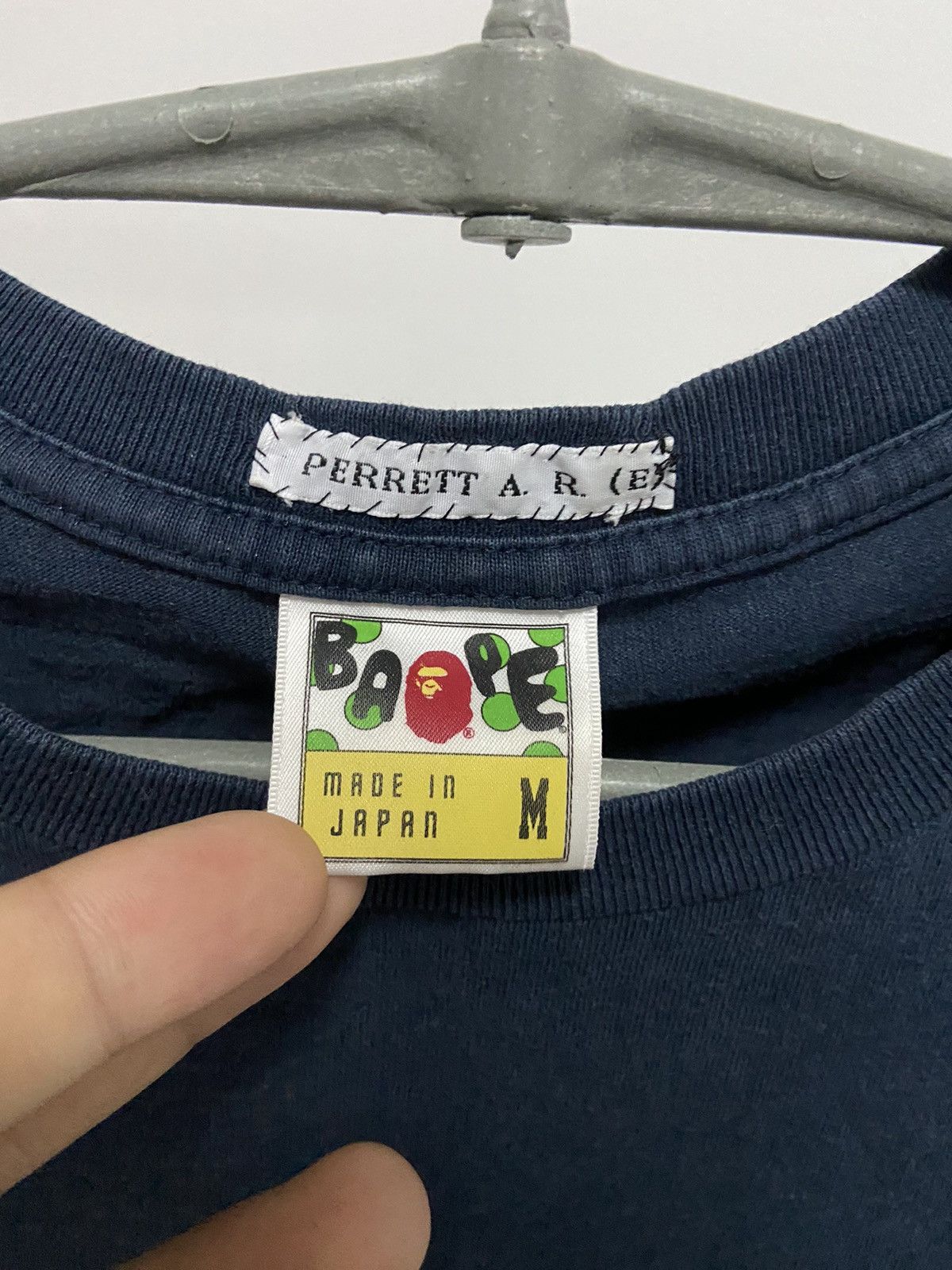 Bape Bape star big logo print vintage Size US M / EU 48-50 / 2 - 5 Thumbnail