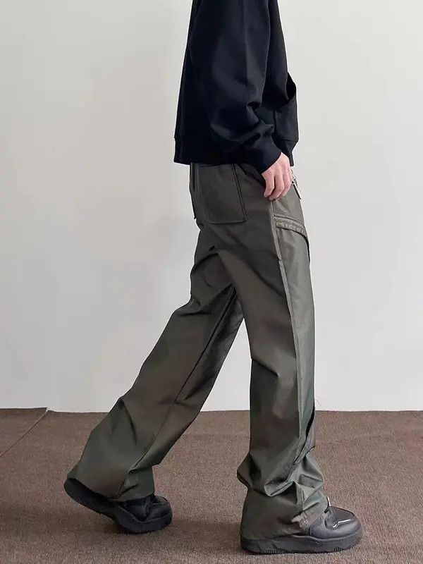 Japanese Brand VIBE High street silhouette casual bootcut trousers Size US 32 / EU 48 - 7 Thumbnail