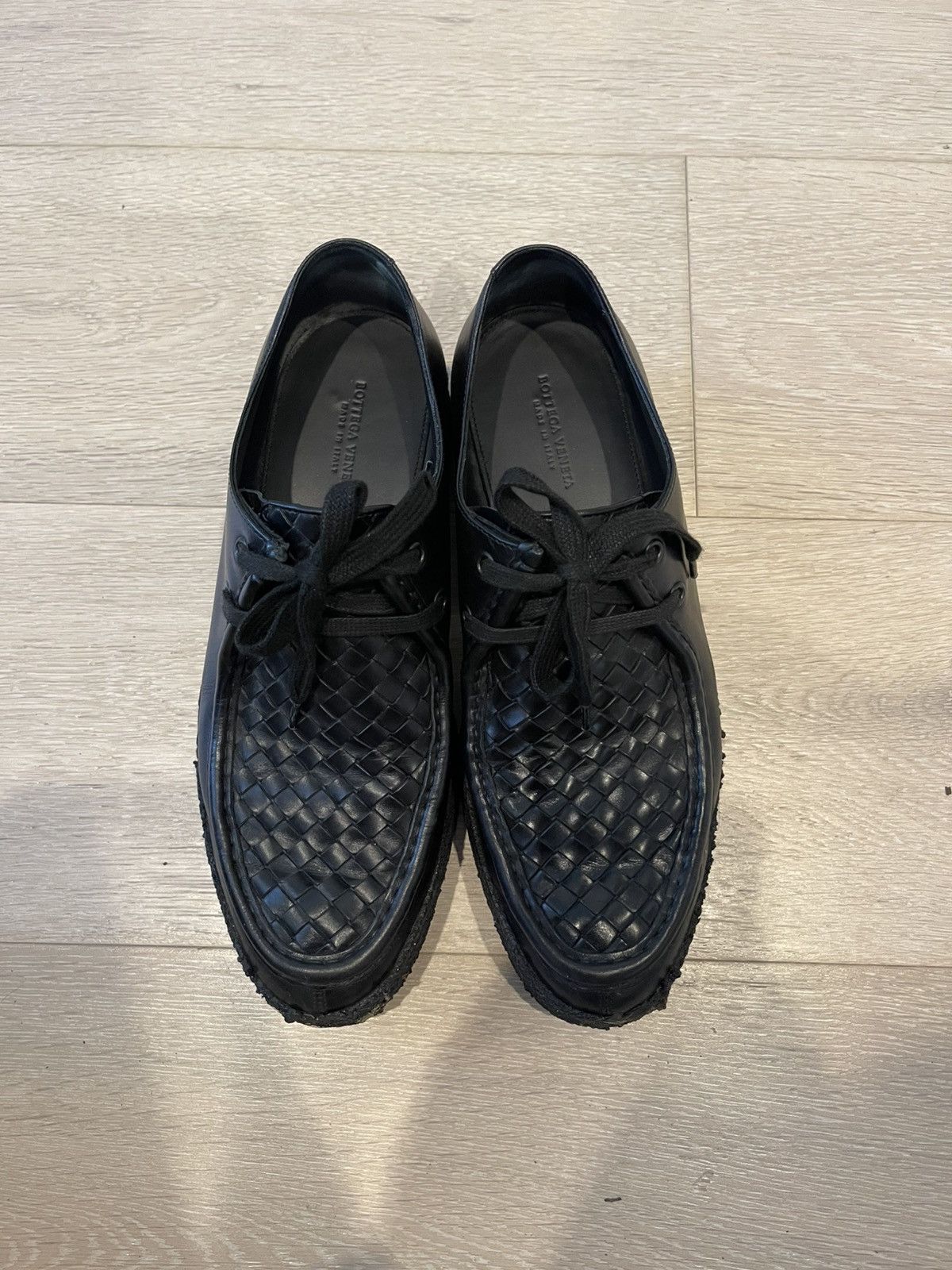 Bottega Veneta Bottega Veneta Woven Chukka Size US 8.5 / EU 41-42 - 1 Thumbnail