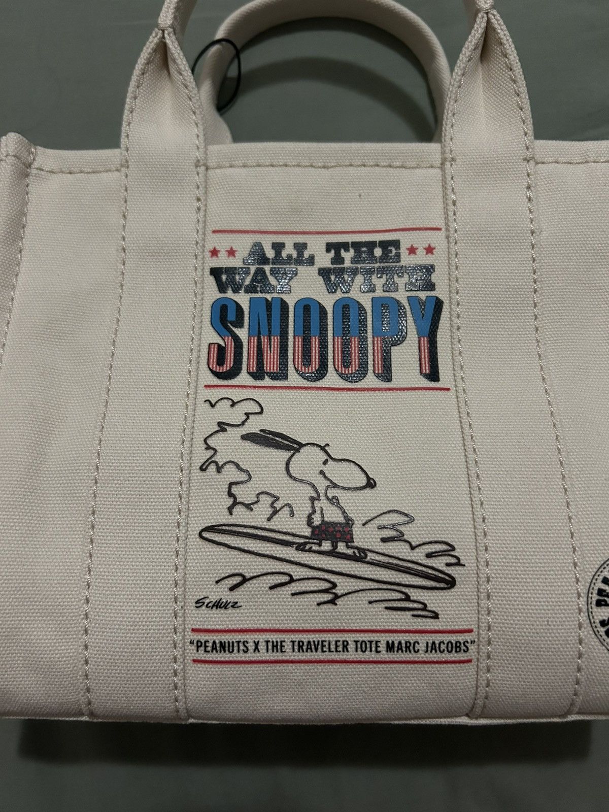 Marc Jacobs × Peanuts Marc Jacobs x Peanuts Snoopy Tote Bag Traveler Size ONE SIZE - 2 Thumbnail