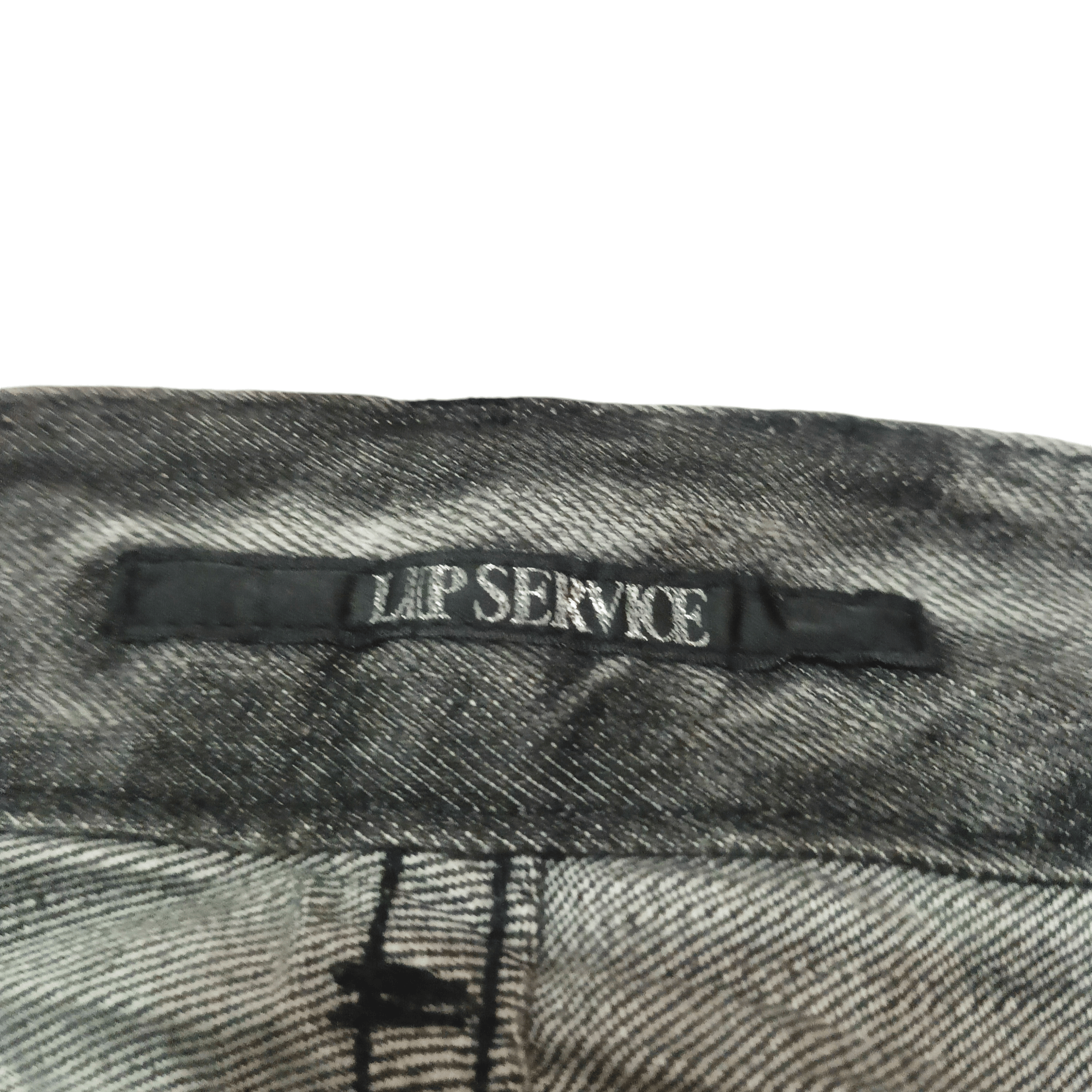 Lip Service Sick 90s Lip Service Polkadot Flared design distressed jeans Size US 32 / EU 48 - 4 Thumbnail