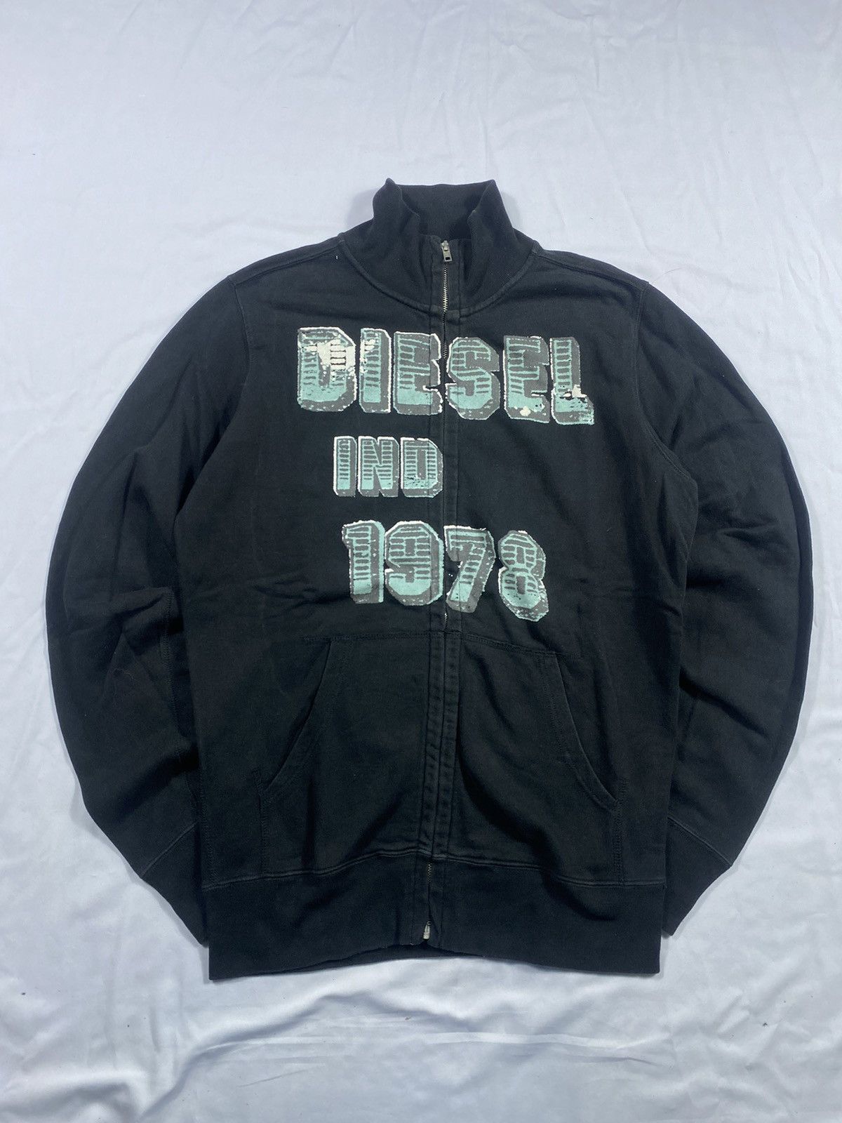 Diesel Japanese Diesel Zip up Neck Sweatwear Size US M / EU 48-50 / 2 - 1 Thumbnail