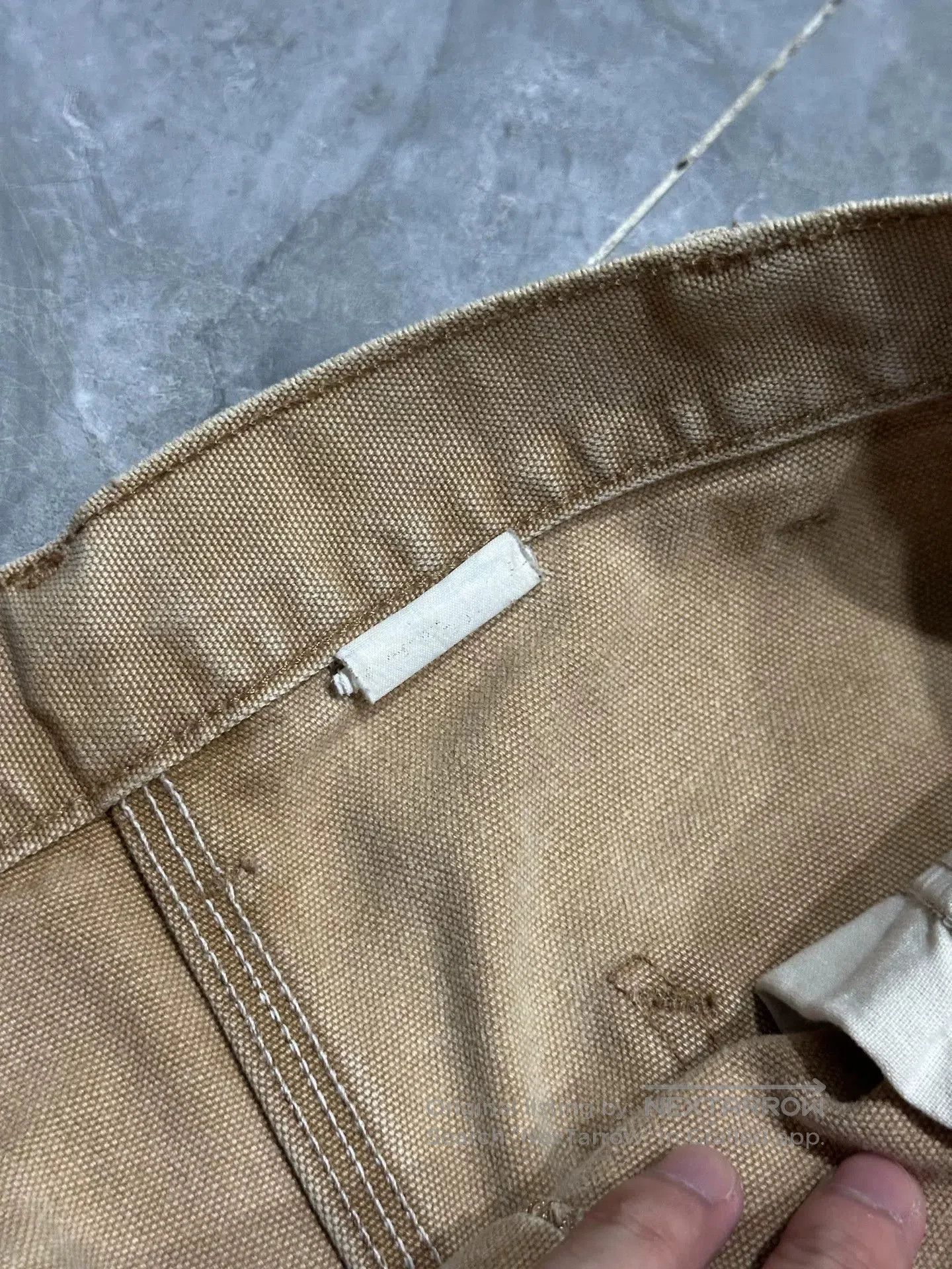 Carhartt Vintage Carhartt Khaki Work Pants. Size US 32 / EU 48 - 6 Thumbnail