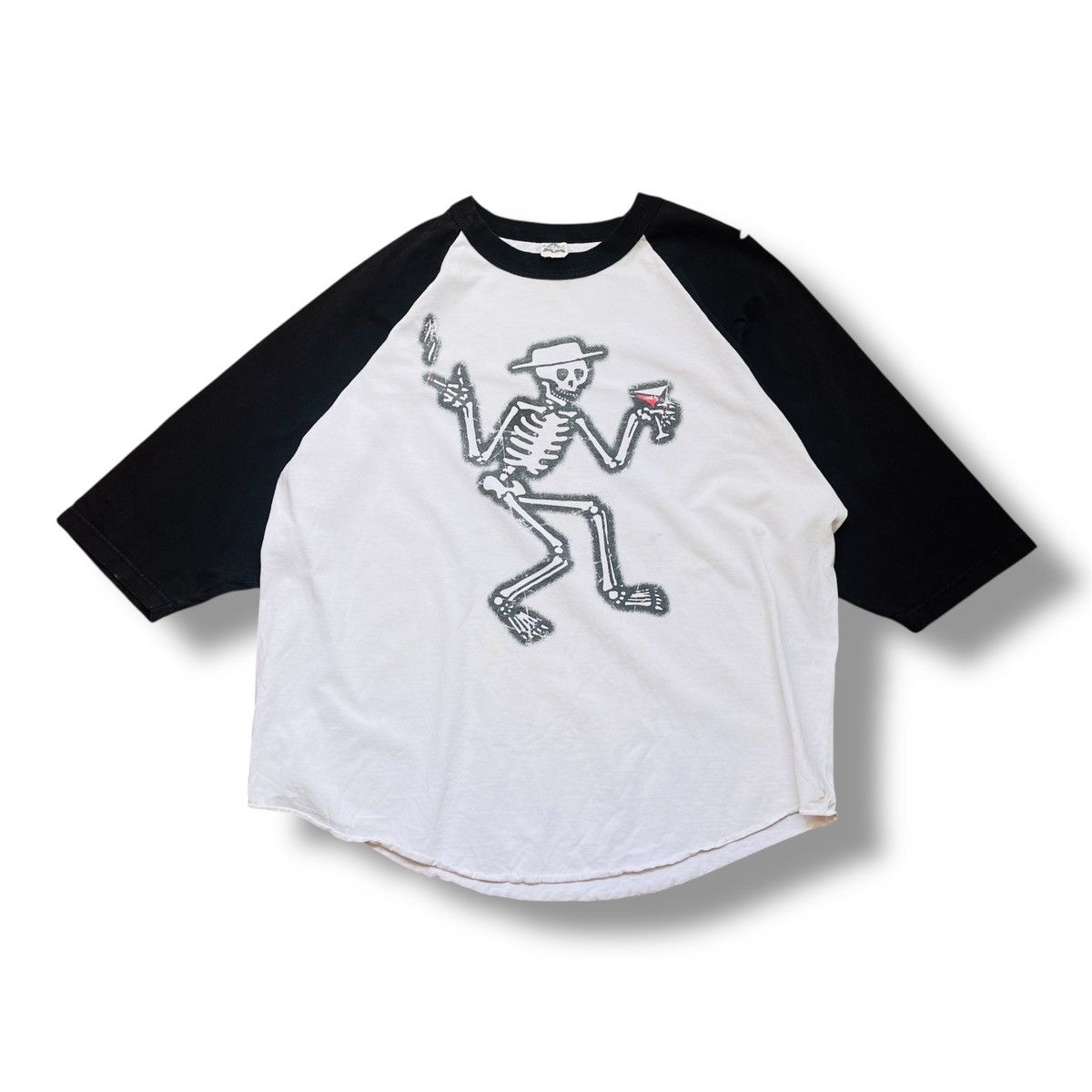 Vintage Vintage Social Distortion Streetwear Raglan TShirt Size US XXL / EU 58 / 5 - 3 Thumbnail