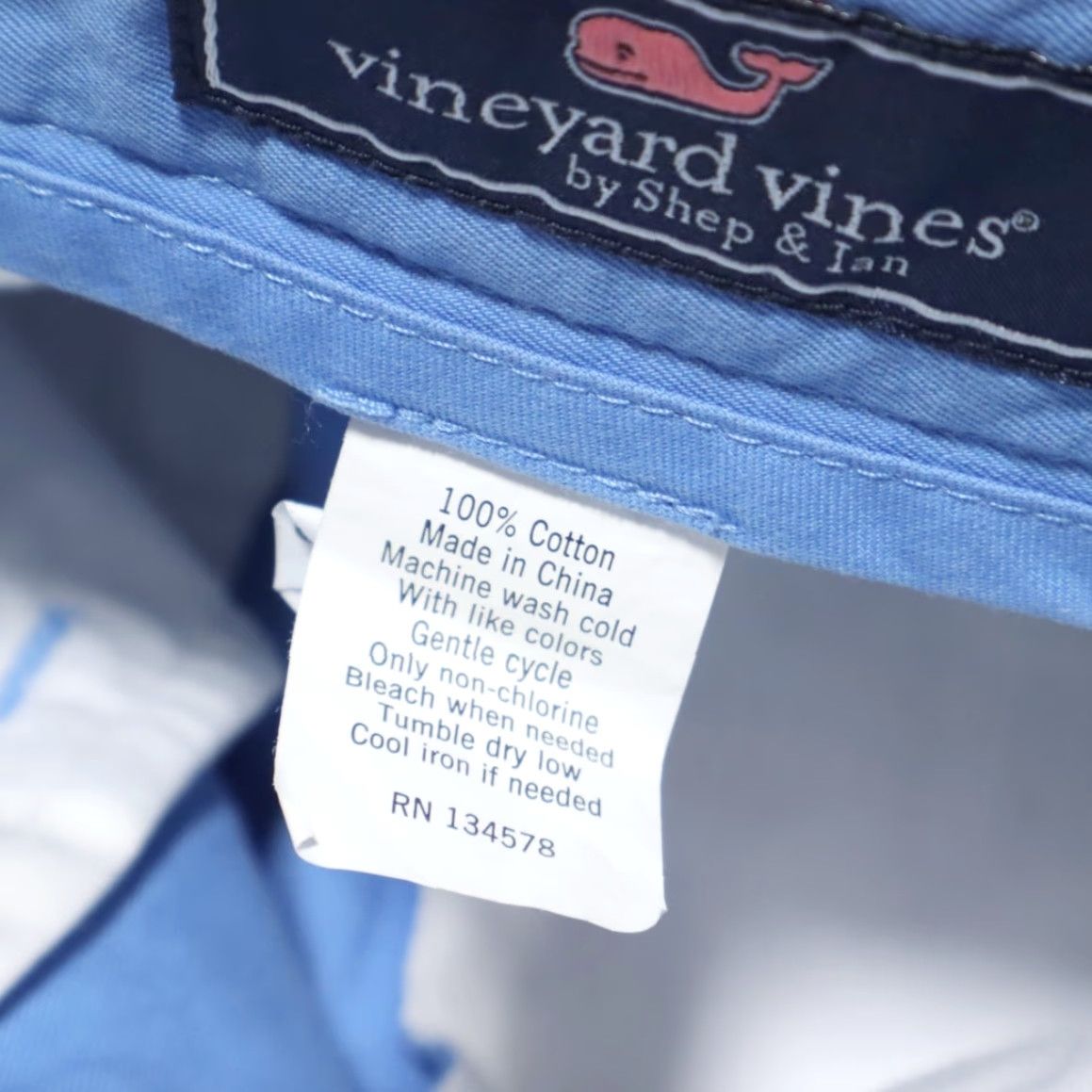 Vineyard Vines Vineyard Vines Tuna School Club Cotton Khaki Chino Shorts Blue Men's 28 Size US 28 / EU 44 - 6 Thumbnail
