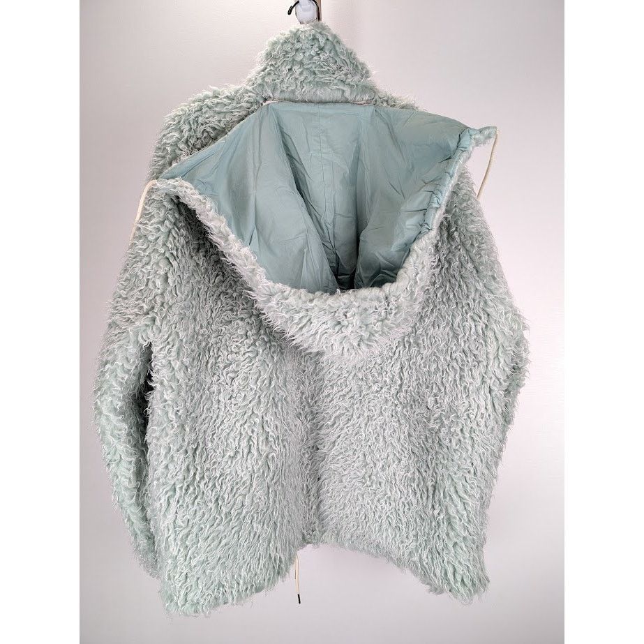 Marni o1rshd1 Long Pile Shaggy Faux Fur in Linden Size US L / EU 52-54 / 3 - 15 Thumbnail